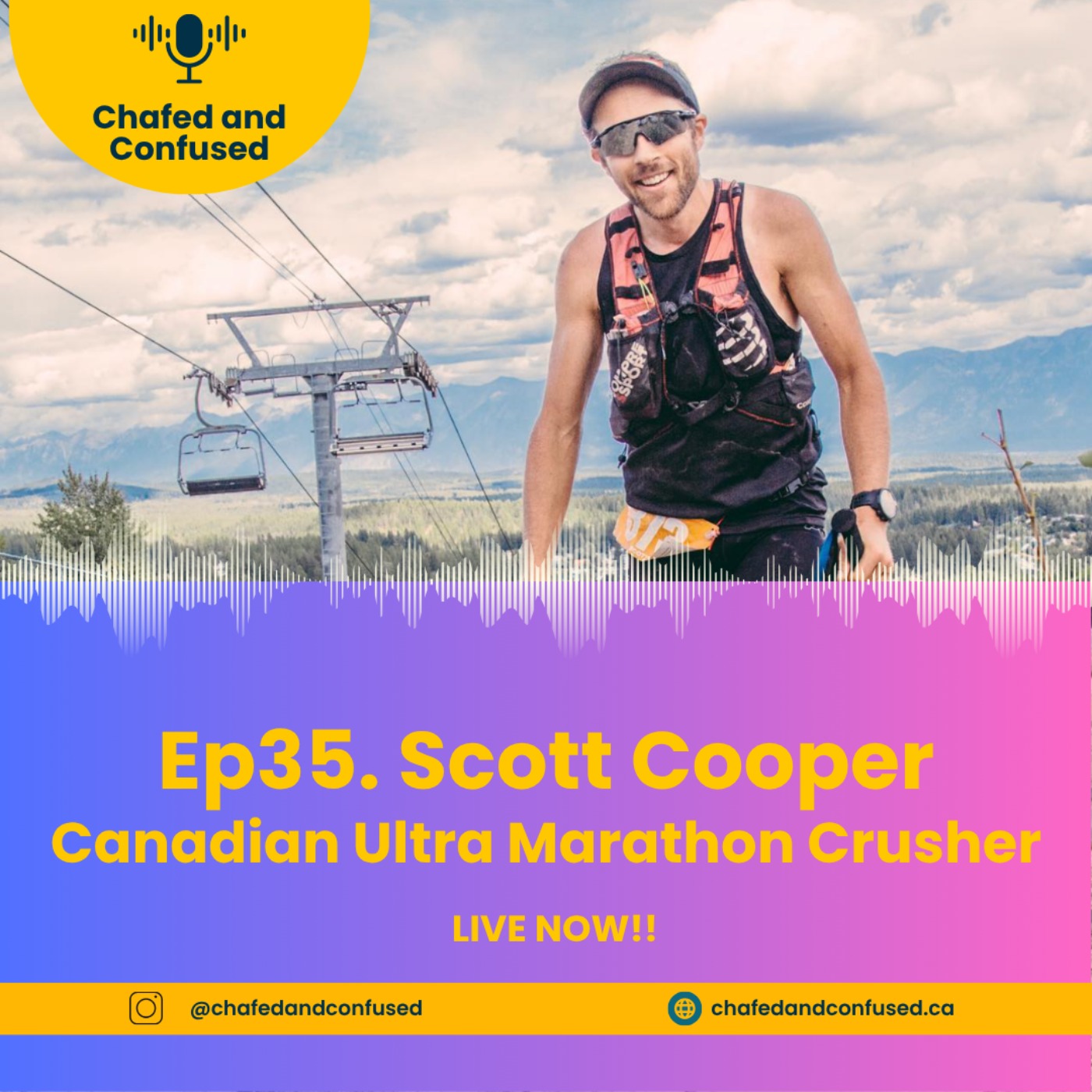 Ep 35: Scott Cooper - Canadian Ultra Marathon Legend - 200 Miles and Beyond