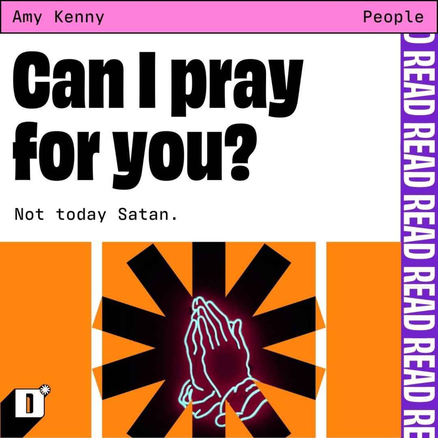Can I pray for you? A conversation with Amy Kenny