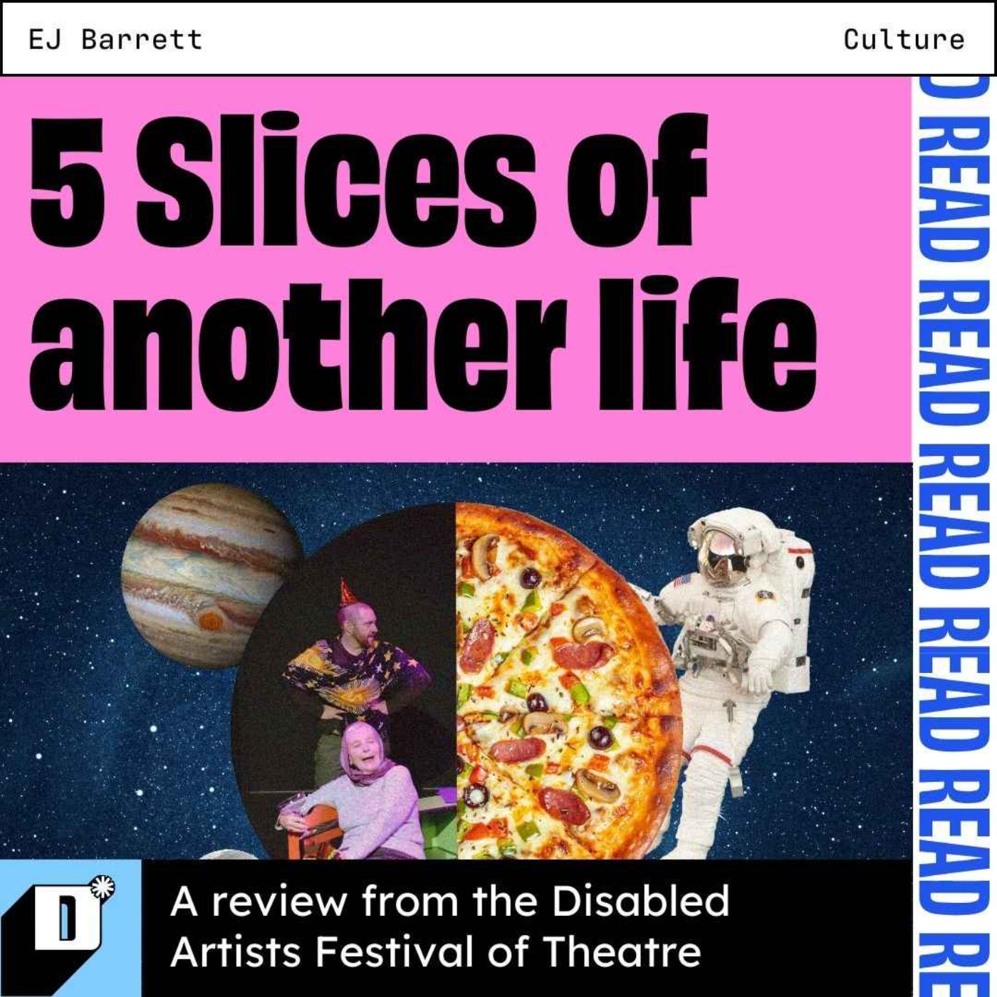 Disabled Artists' Festival of Theatre review: Five Slices of Another Life