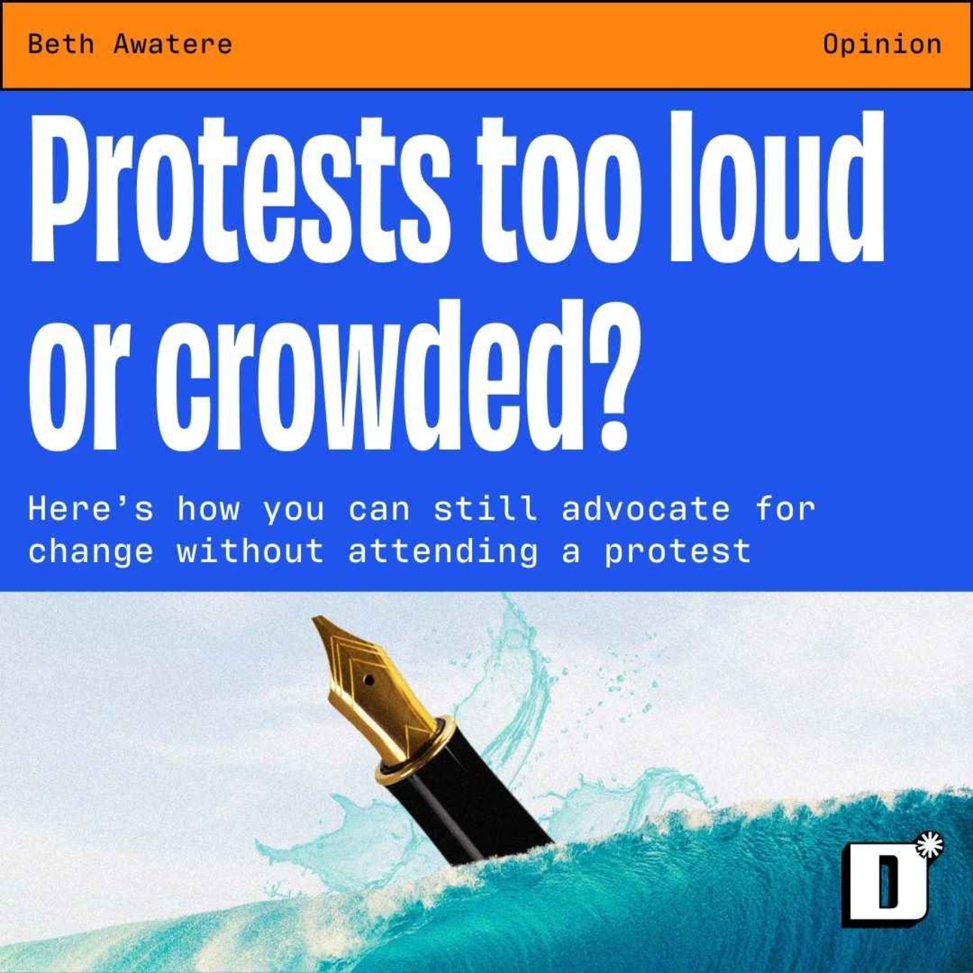 A guide to accessible protesting