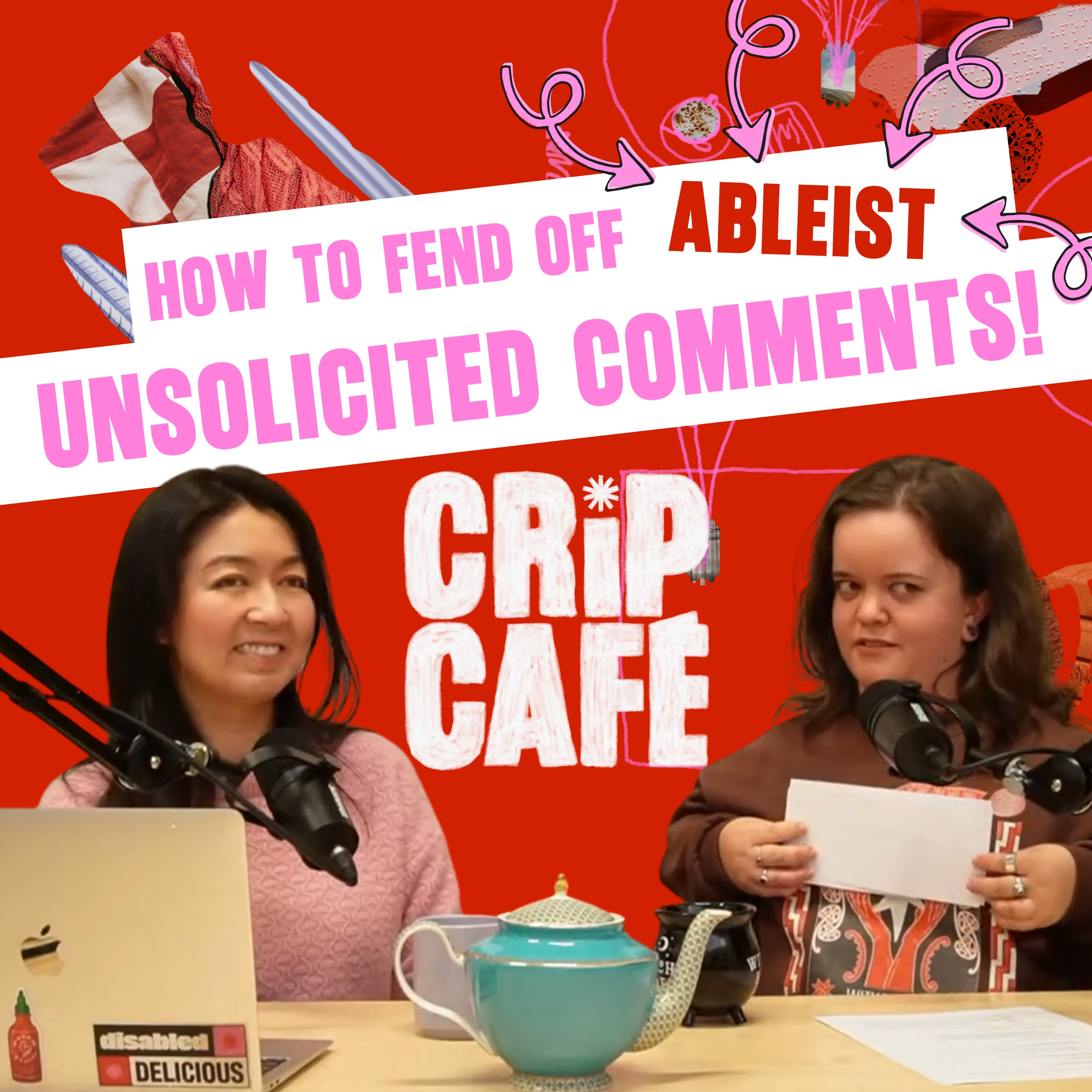 Crip Café: How to fend off unsolicited (ableist) comments episode artwork