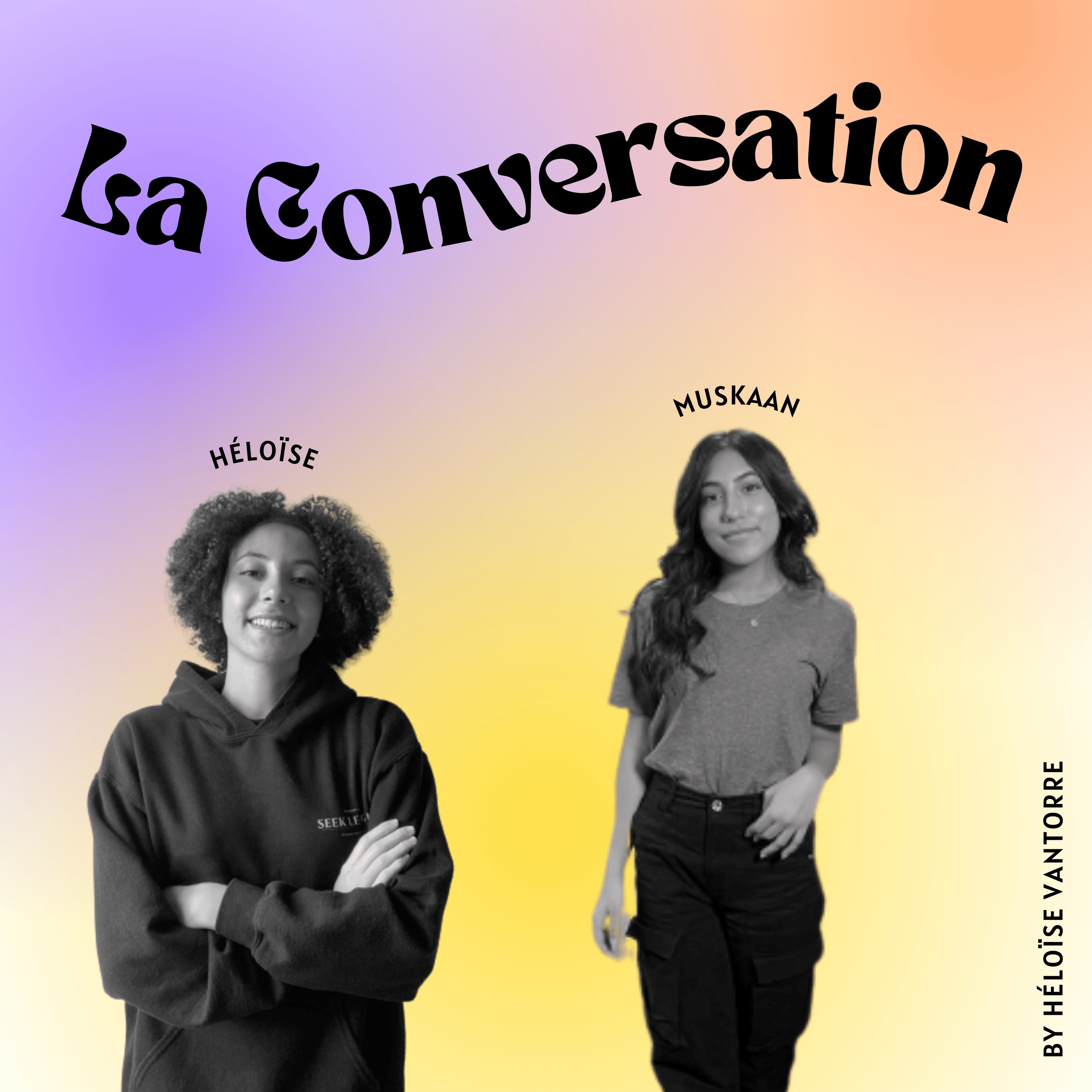 la conversation - by héloïse