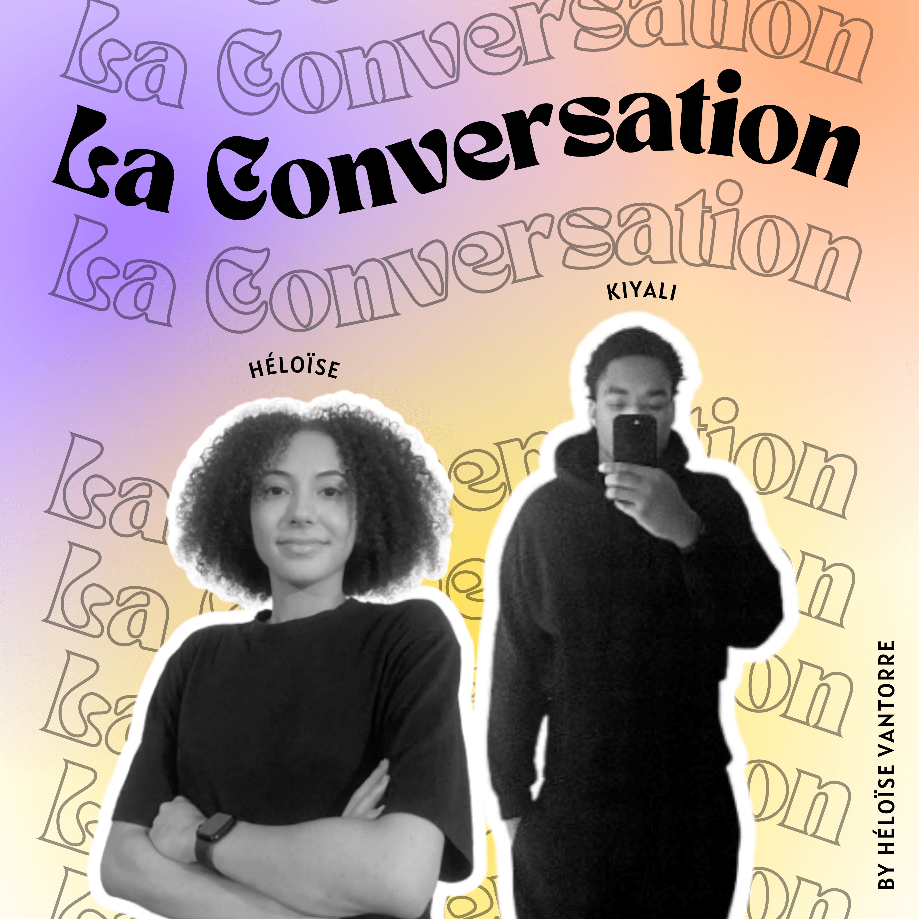 la conversation - by héloïse