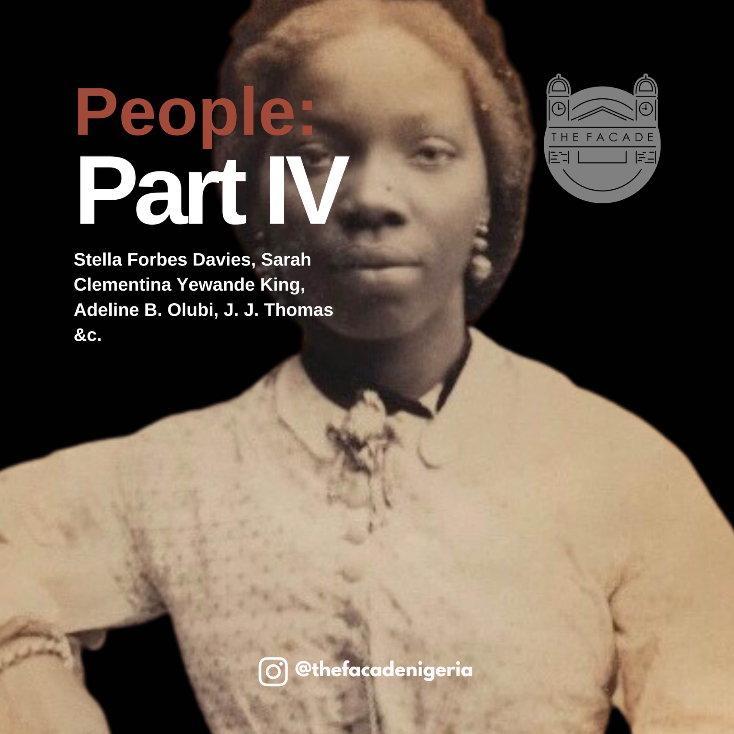 cover art for People: Part IV