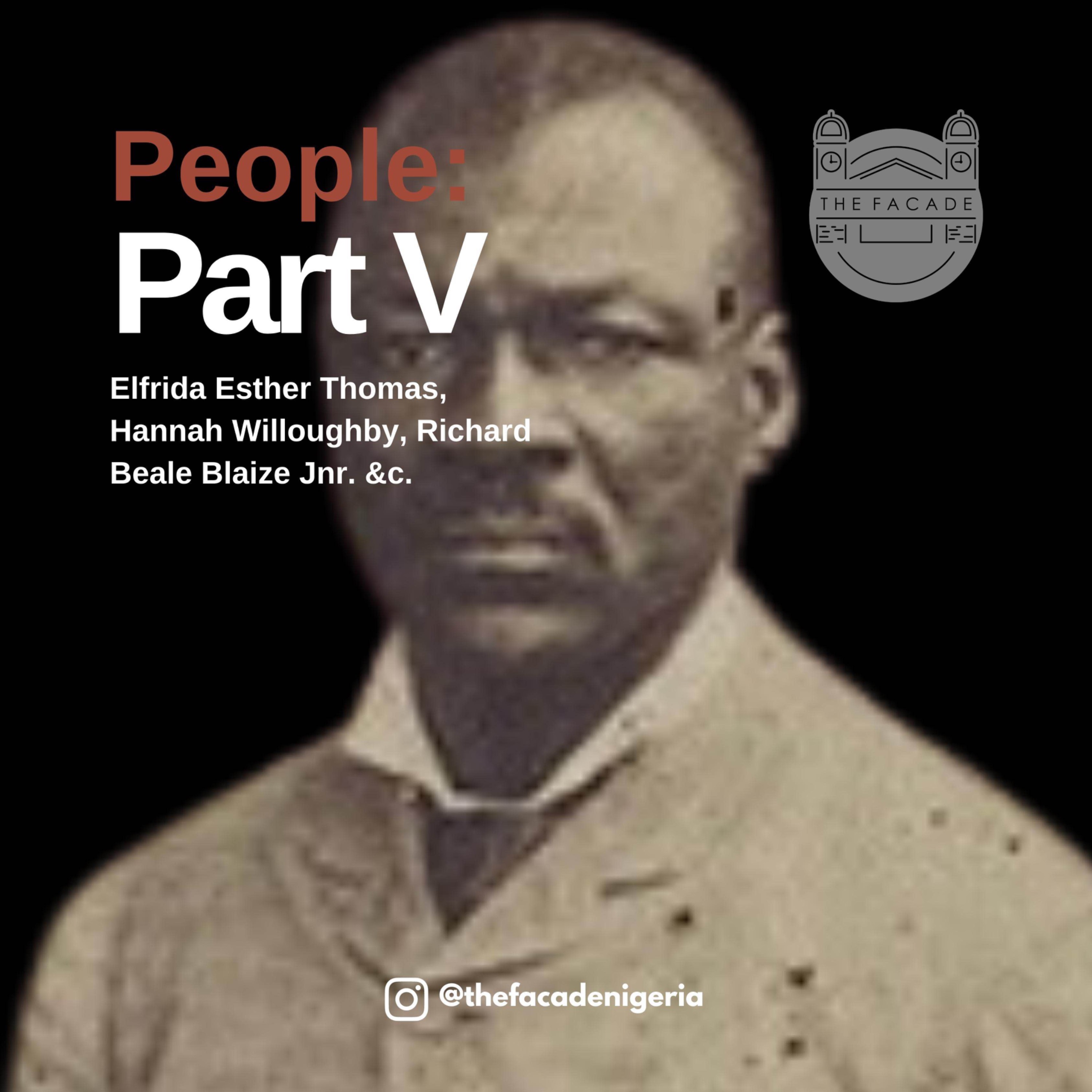 cover art for People: Part V
