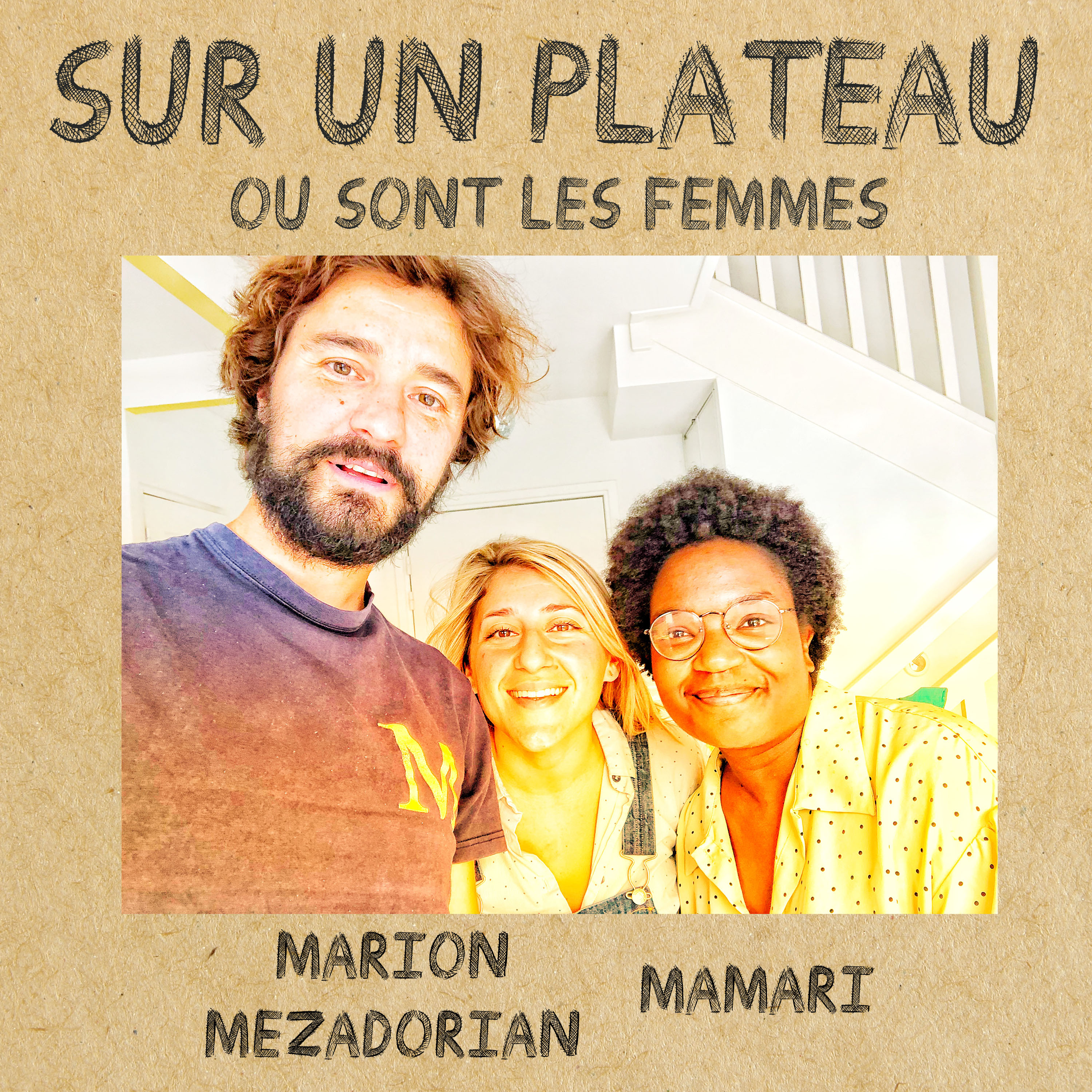 Sur un plateau