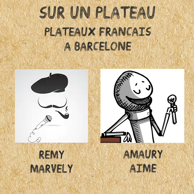 Sur un plateau
