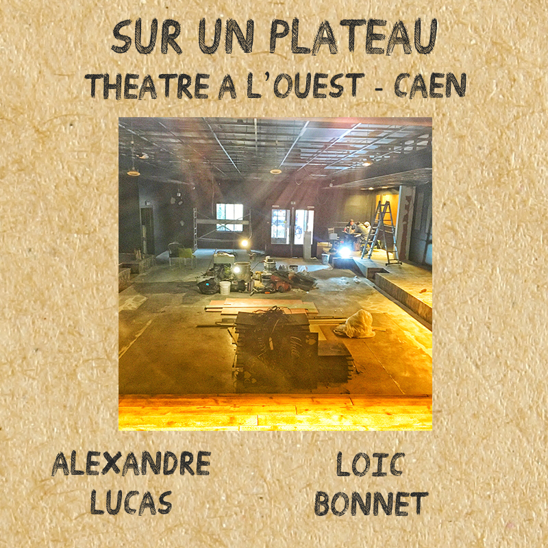 Sur un plateau