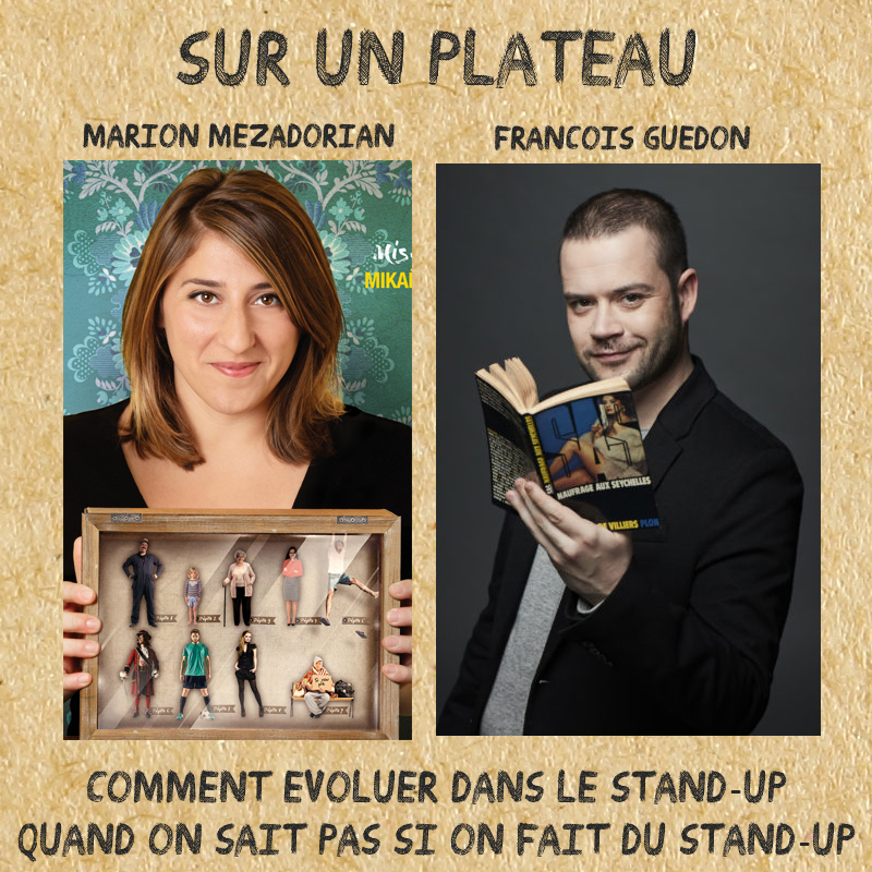 Sur un plateau
