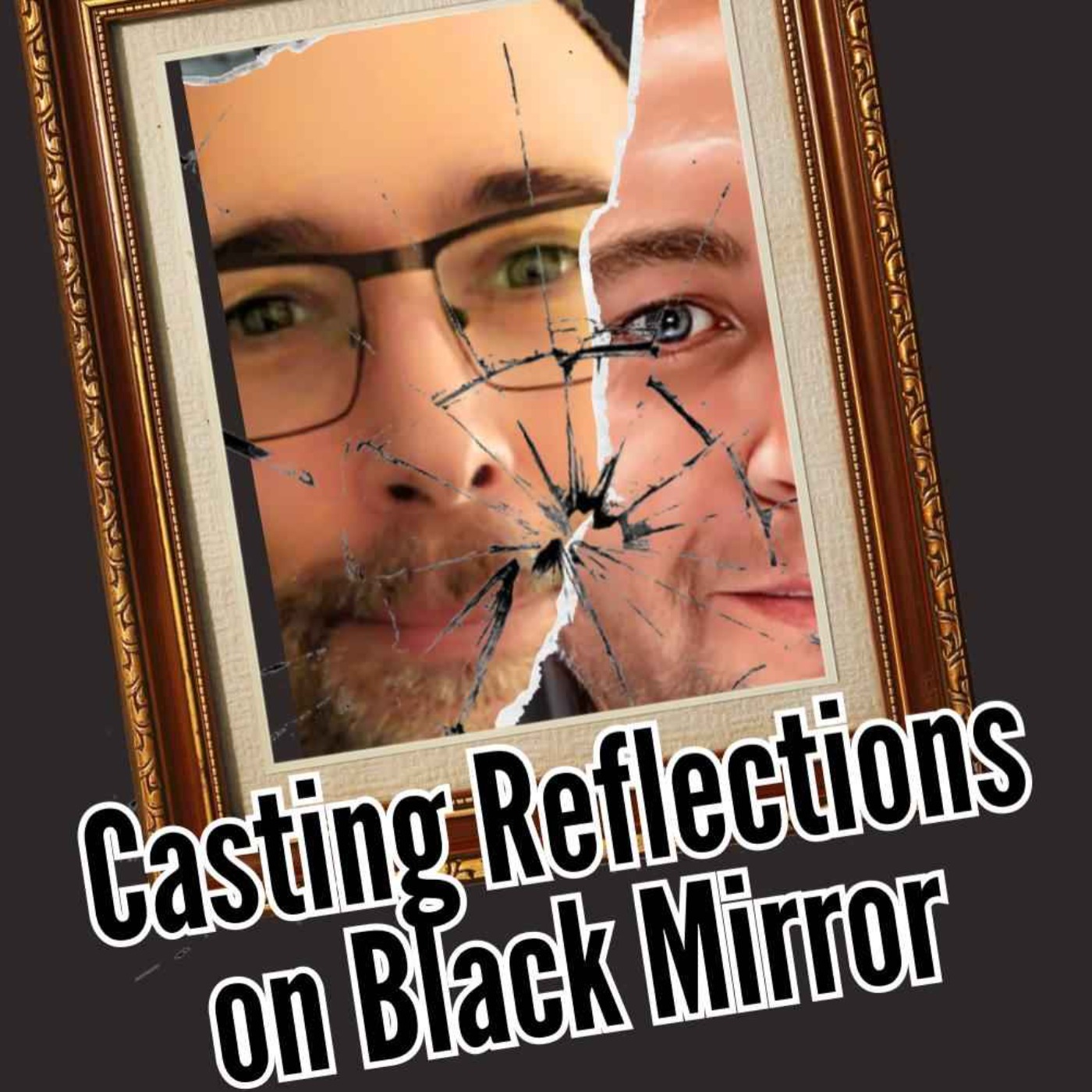 cover art for Casting Reflections on Black Mirror - White Christmas