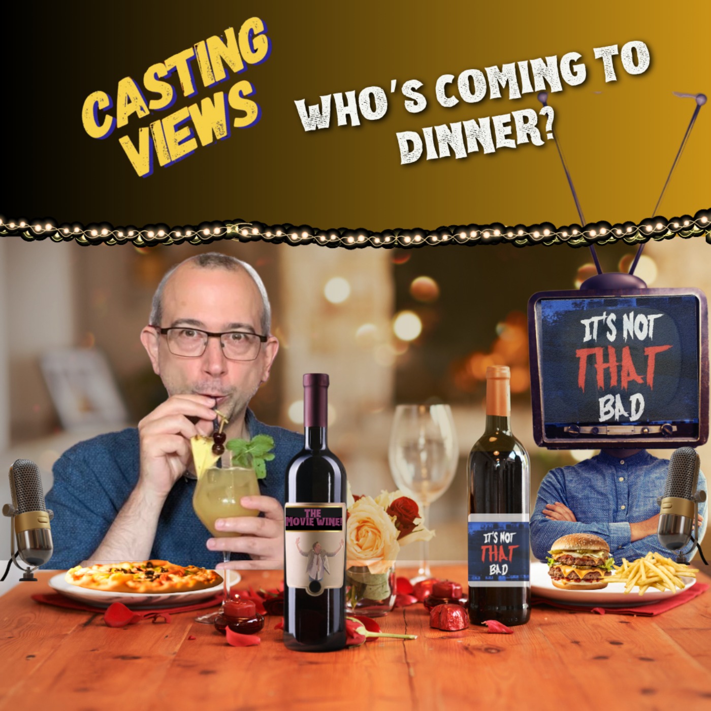 cover art for Who's coming to dinner? Featuring Jason from It's Not that Bad