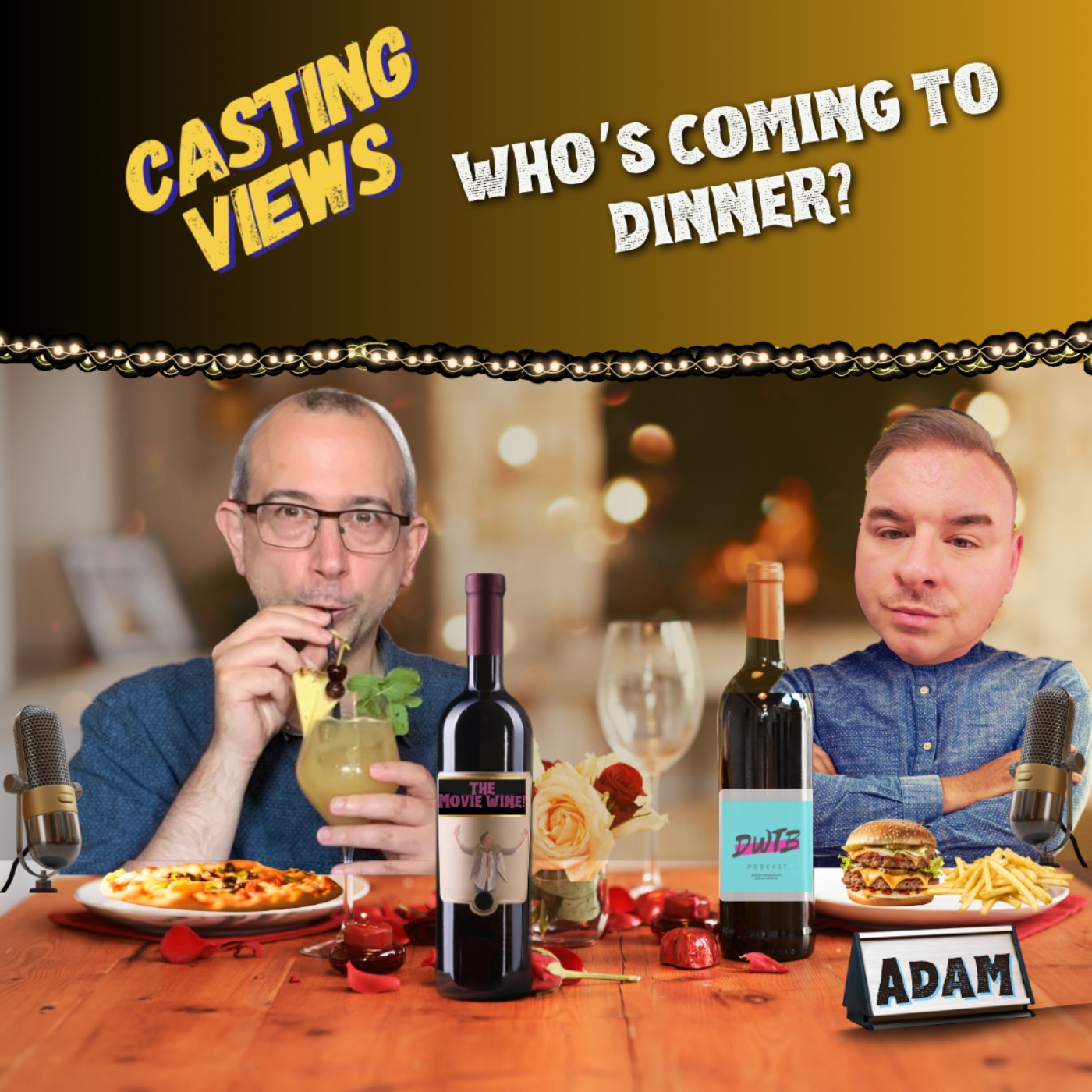 cover art for Who's coming to dinner? Featuring Adam from  Decayin with the Boys!