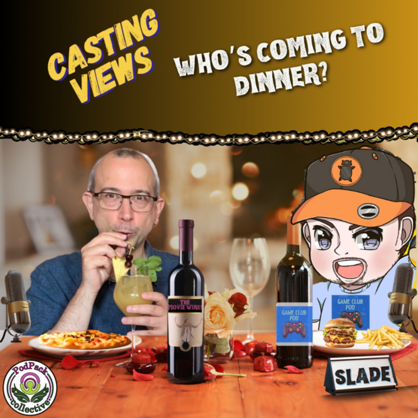 cover art for Who's coming to dinner? Featuring Slade from The Game Club Podcast