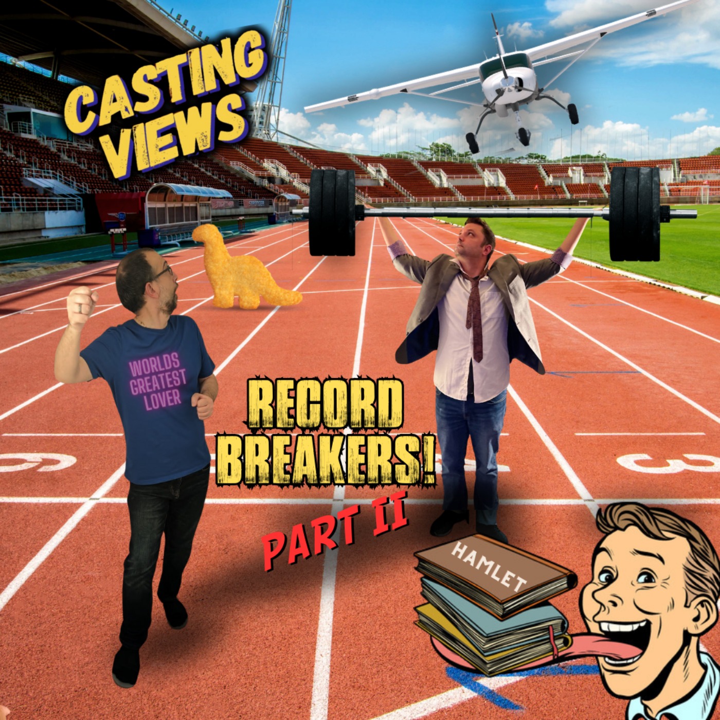 cover art for Record Breakers  part 2 - with Justin of The Movie Wire!