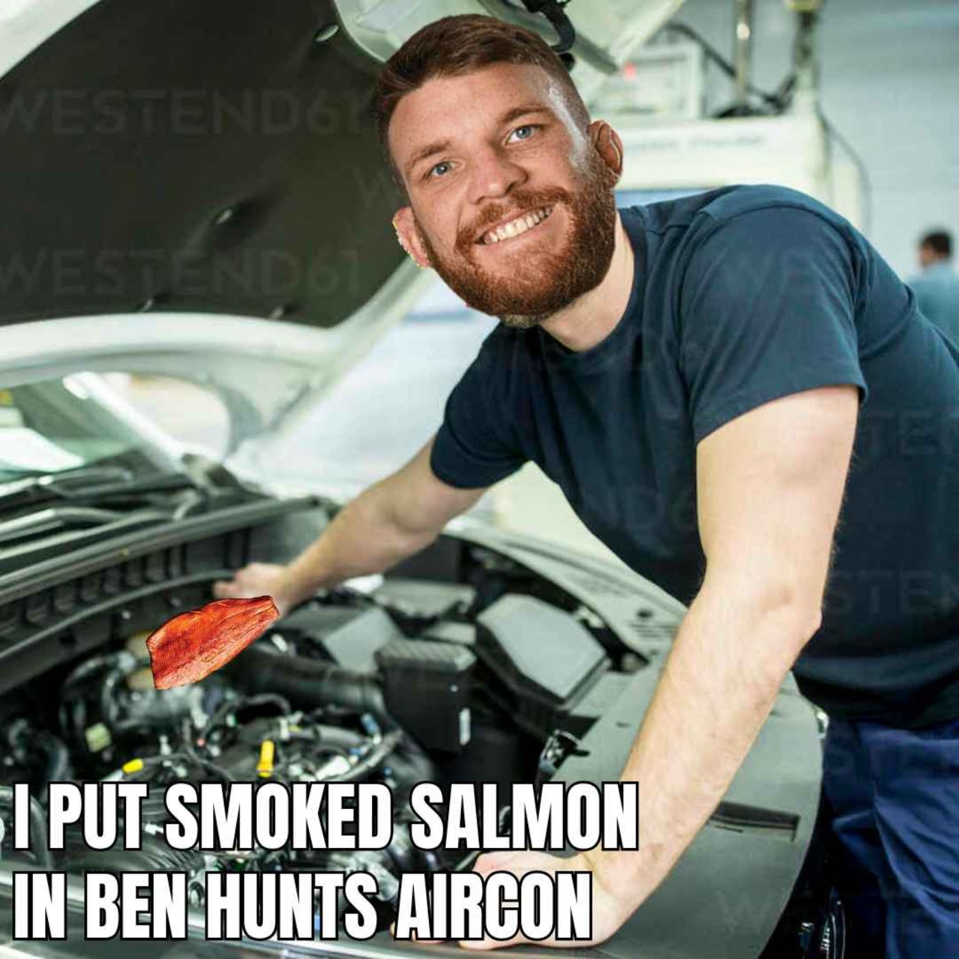 cover art for I Put Smoked Salmon In Ben Hunts Car Aircon