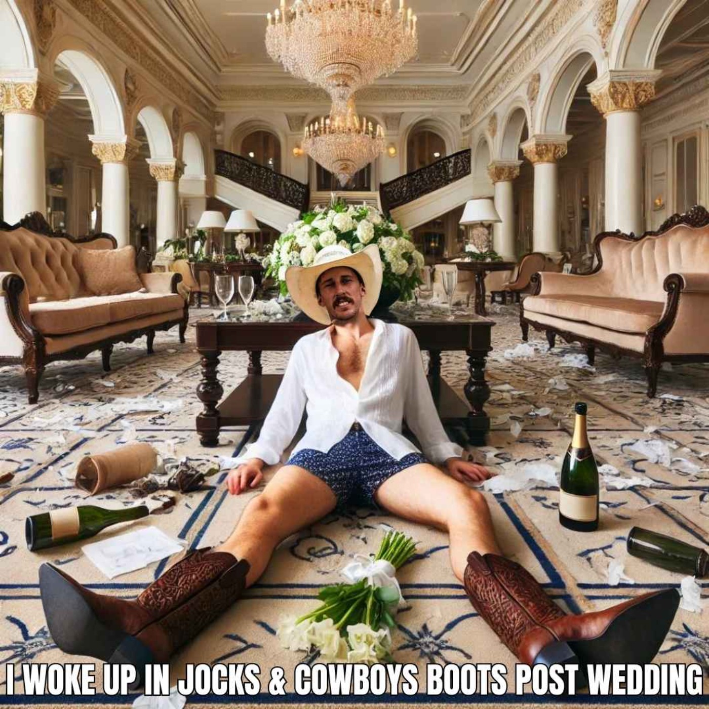 I Woke Up In The Foyer In Jocks & Cowboy Boots After A Euro Wedding