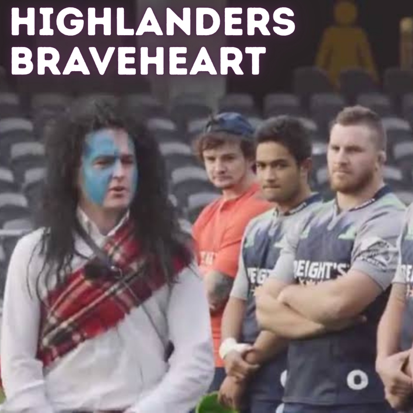 AJ: Braveheart at the Highlanders Game Went to Custard AJ: Braveheart at the Highlanders Game Went to Custard