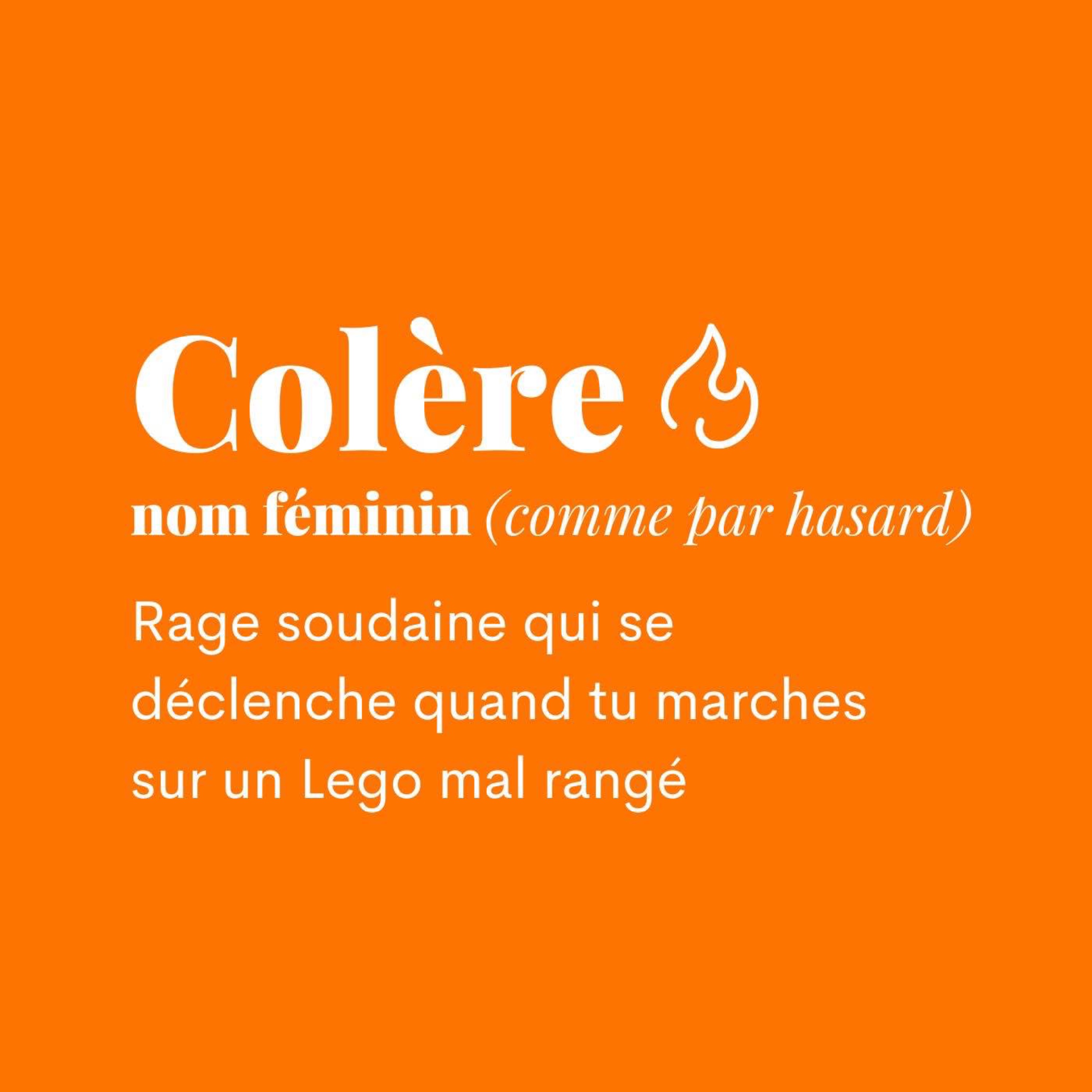La Colère et le Pardon