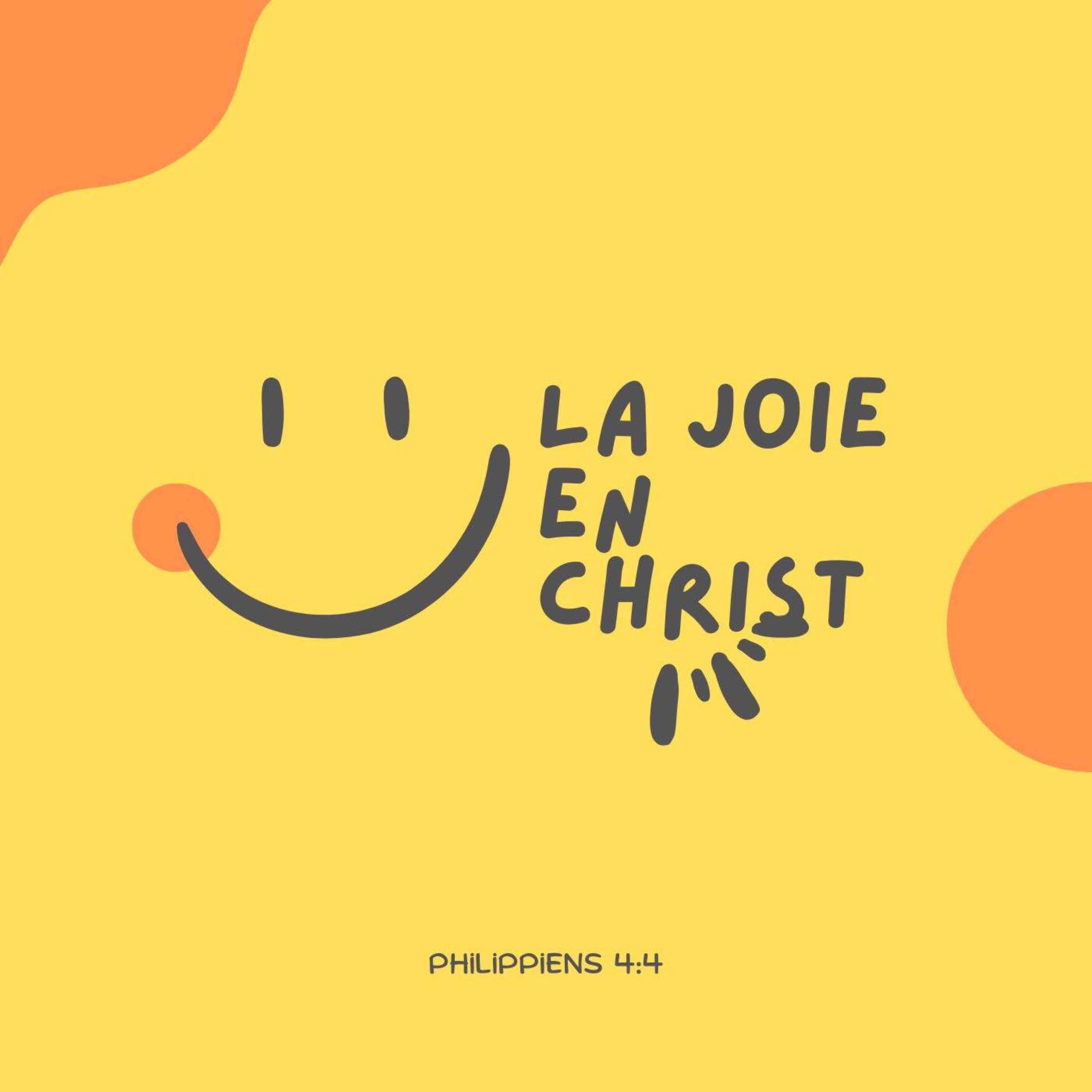 La Joie en Christ