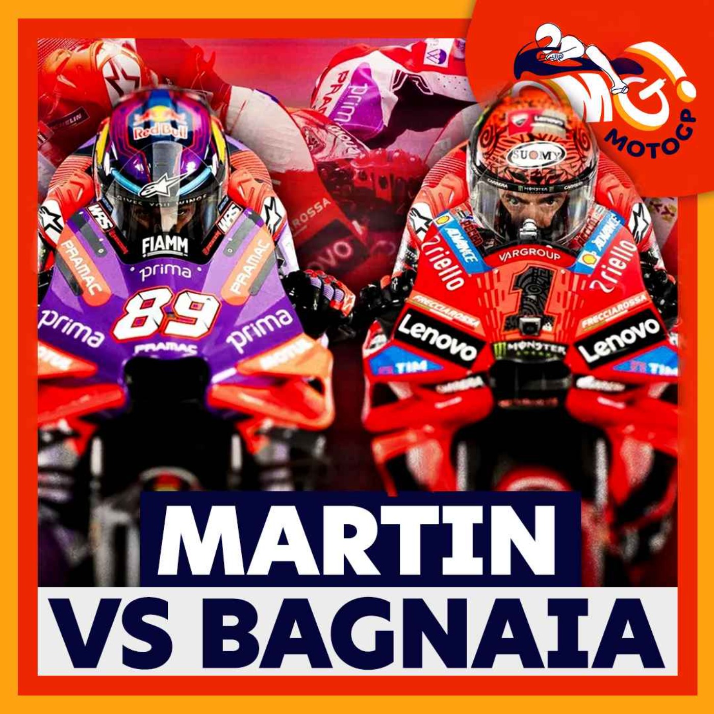 cover of episode Martin V Bagnaia - The Final Showdown | The Solidarity GP Preview