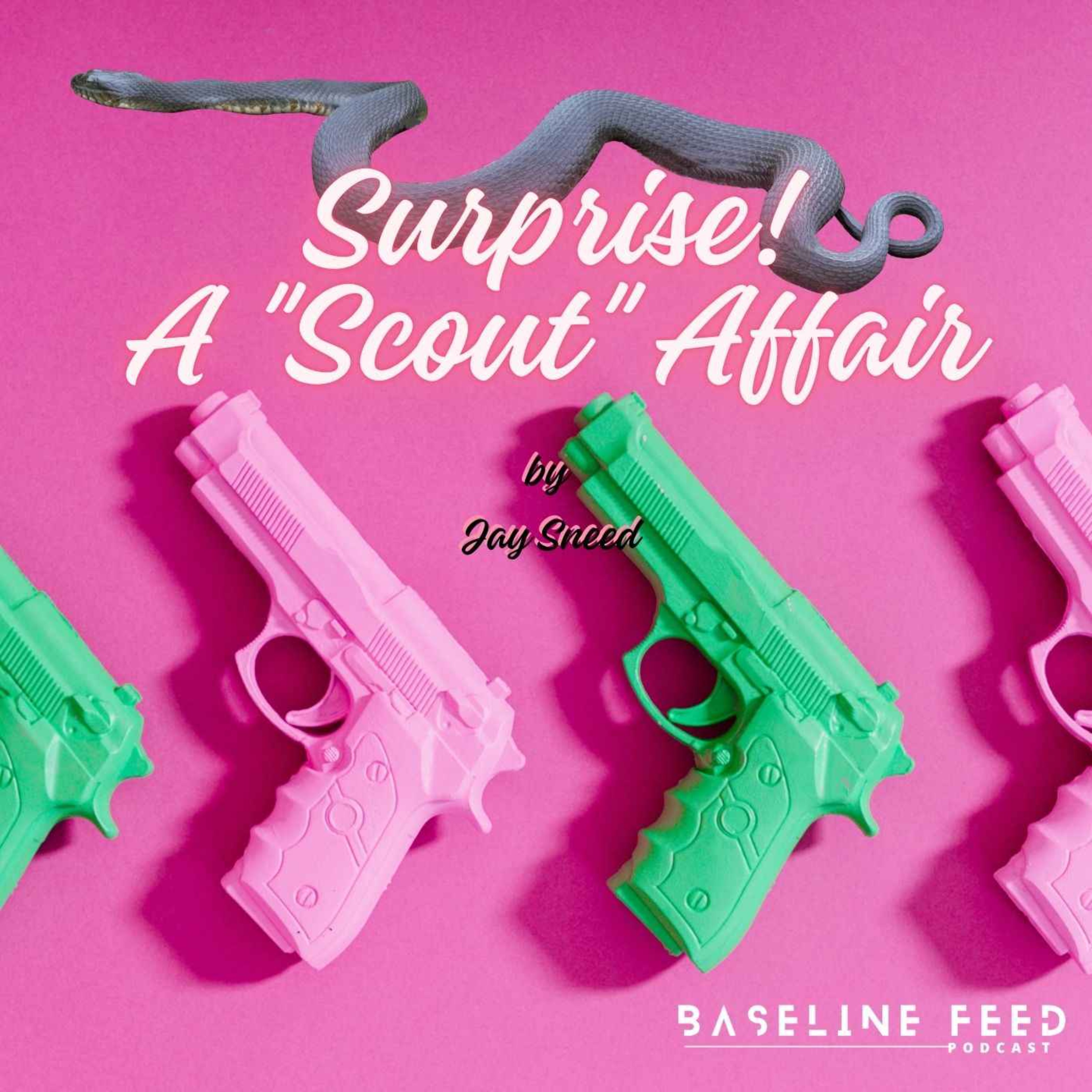cover art for S3E1 - Surprise! A "Scout" Affair