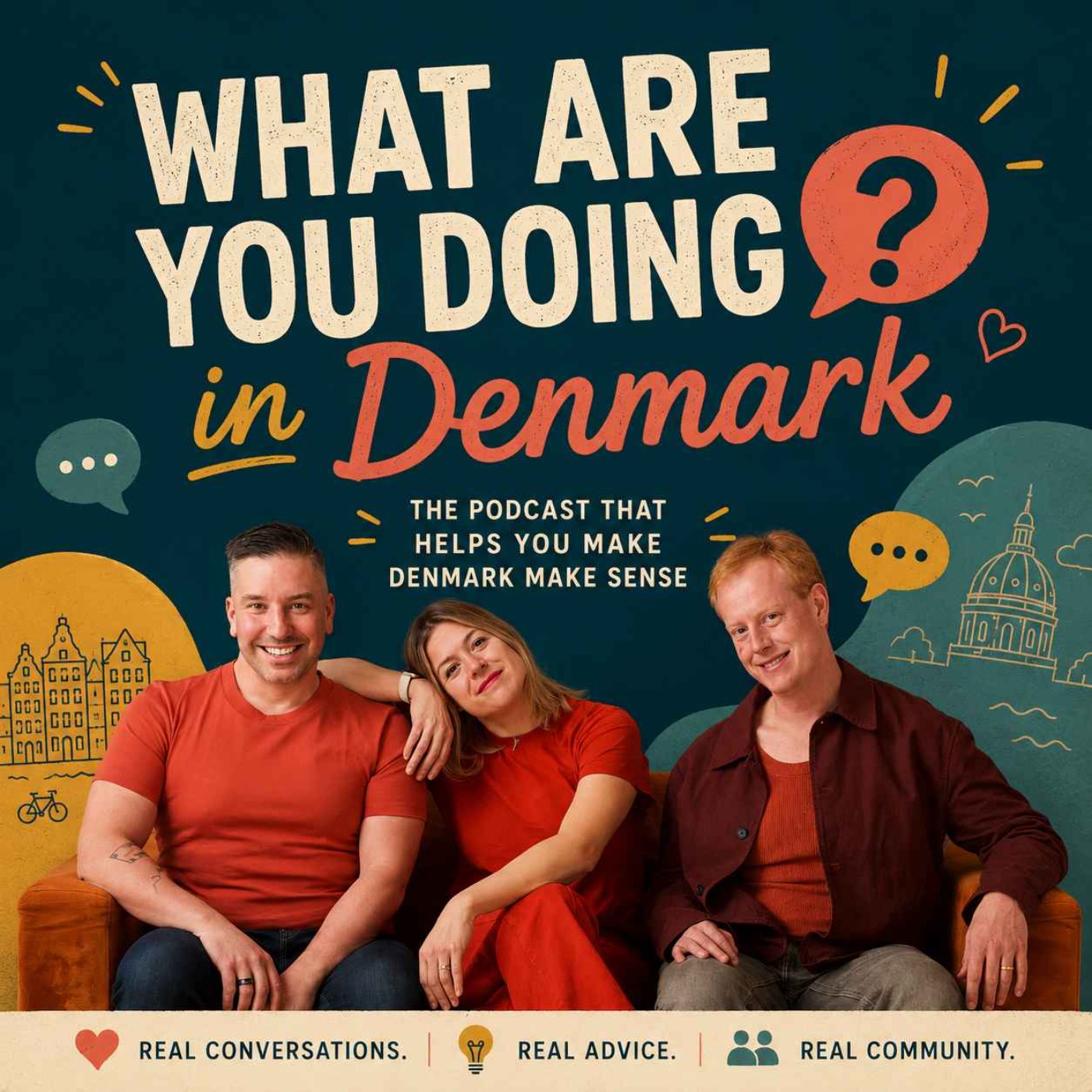What Are You Doing in Denmark? Artwork