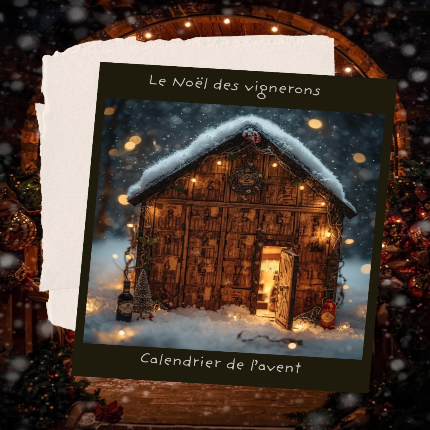 Jour 21 : L' "After" de Noël dans une cave de 1622 avec le Domaine Sohler
