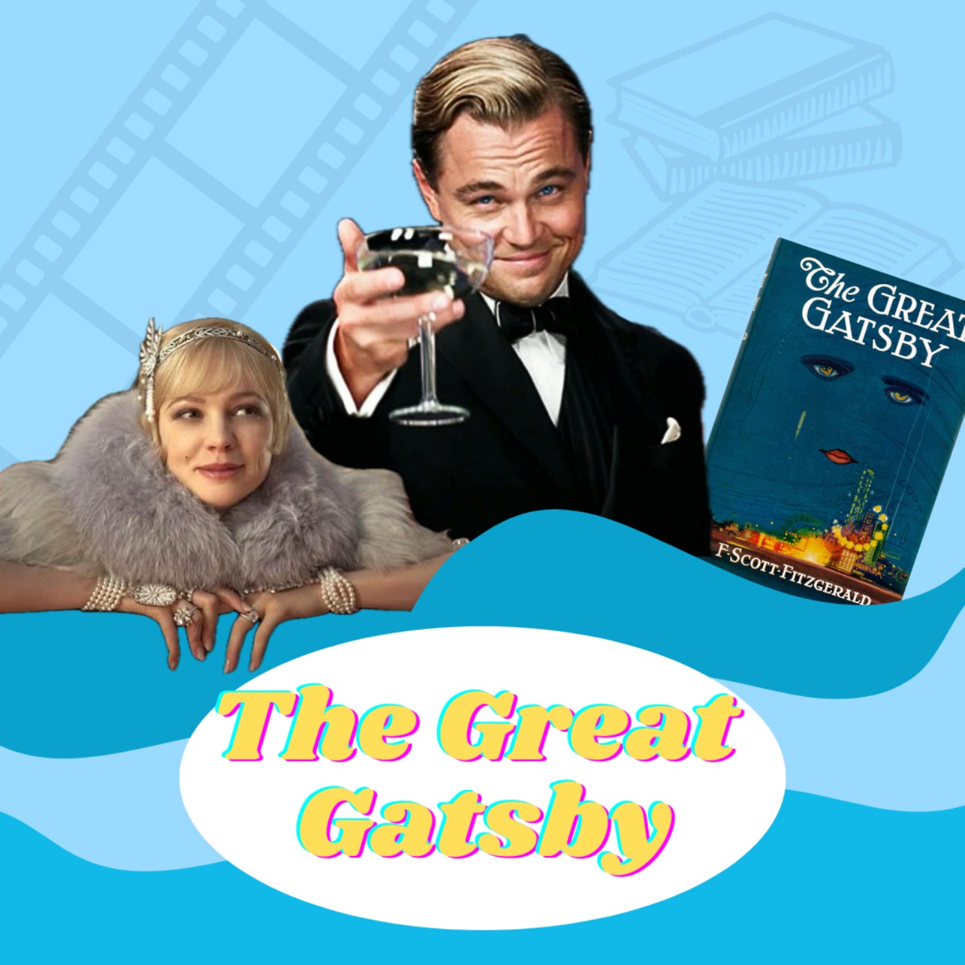 cover art for The Great Gatsby