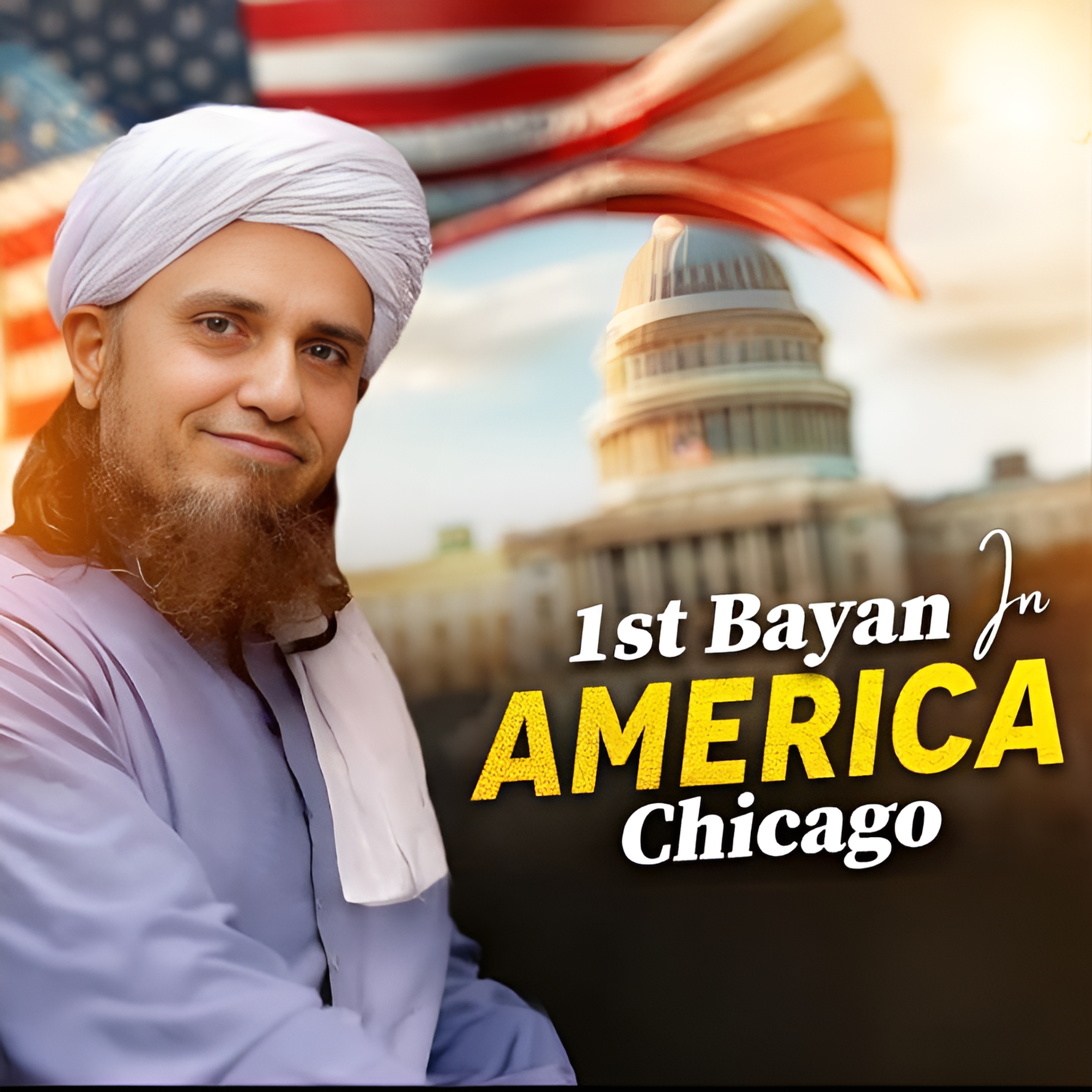 cover art for 1st Bayan in America | 28-04-2024 | Mufti Tariq Masood Speeches 🕋