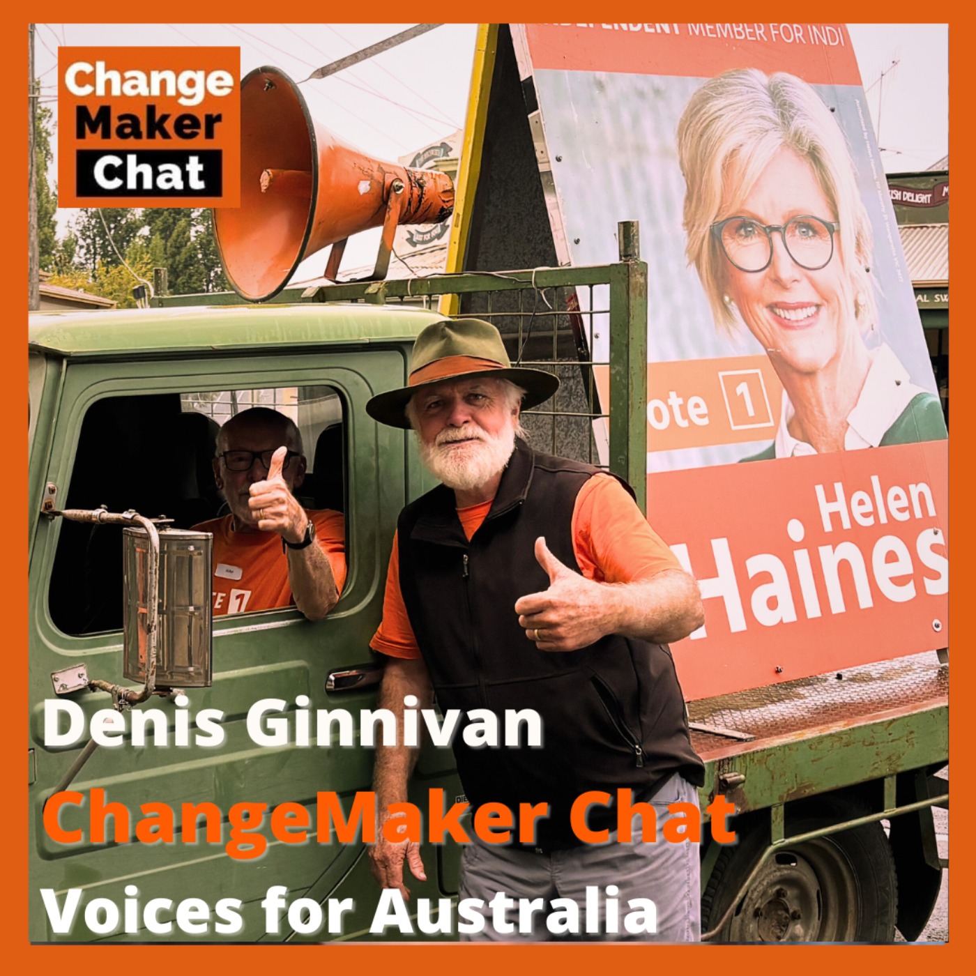 Denis Ginnivan - ChangeMaker Chat - Voices for Australia