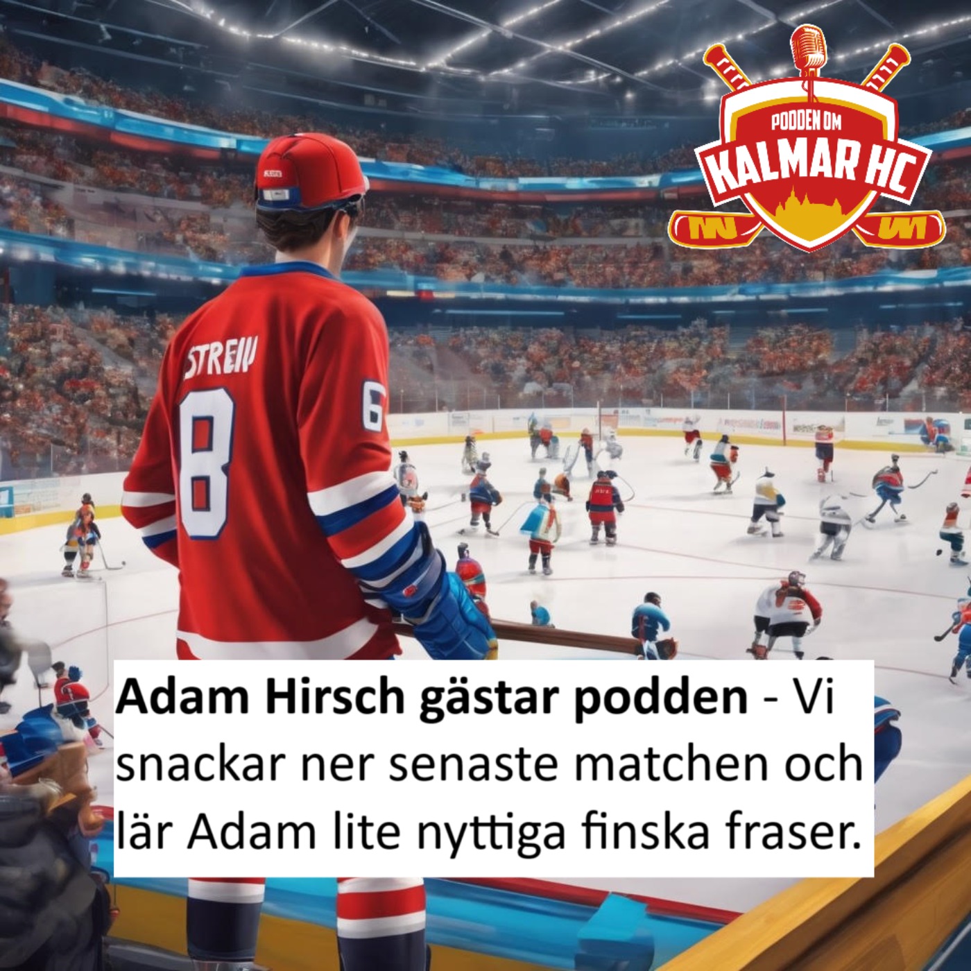 cover art for Adam Hirsch gästar podden - Vi snackar ner senaste matchen och lär Adam lite nyttiga finska fraser. 