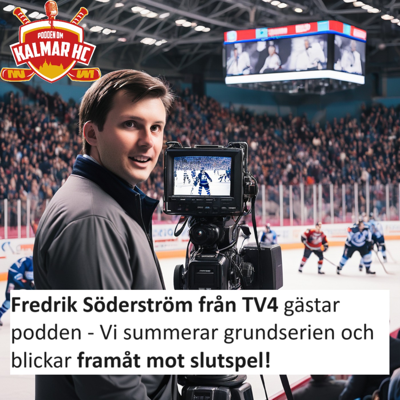 cover art for Fredrik Söderström från TV4 gästar podden - Vi summerar grundserien och blickar framåt mot slutspel!