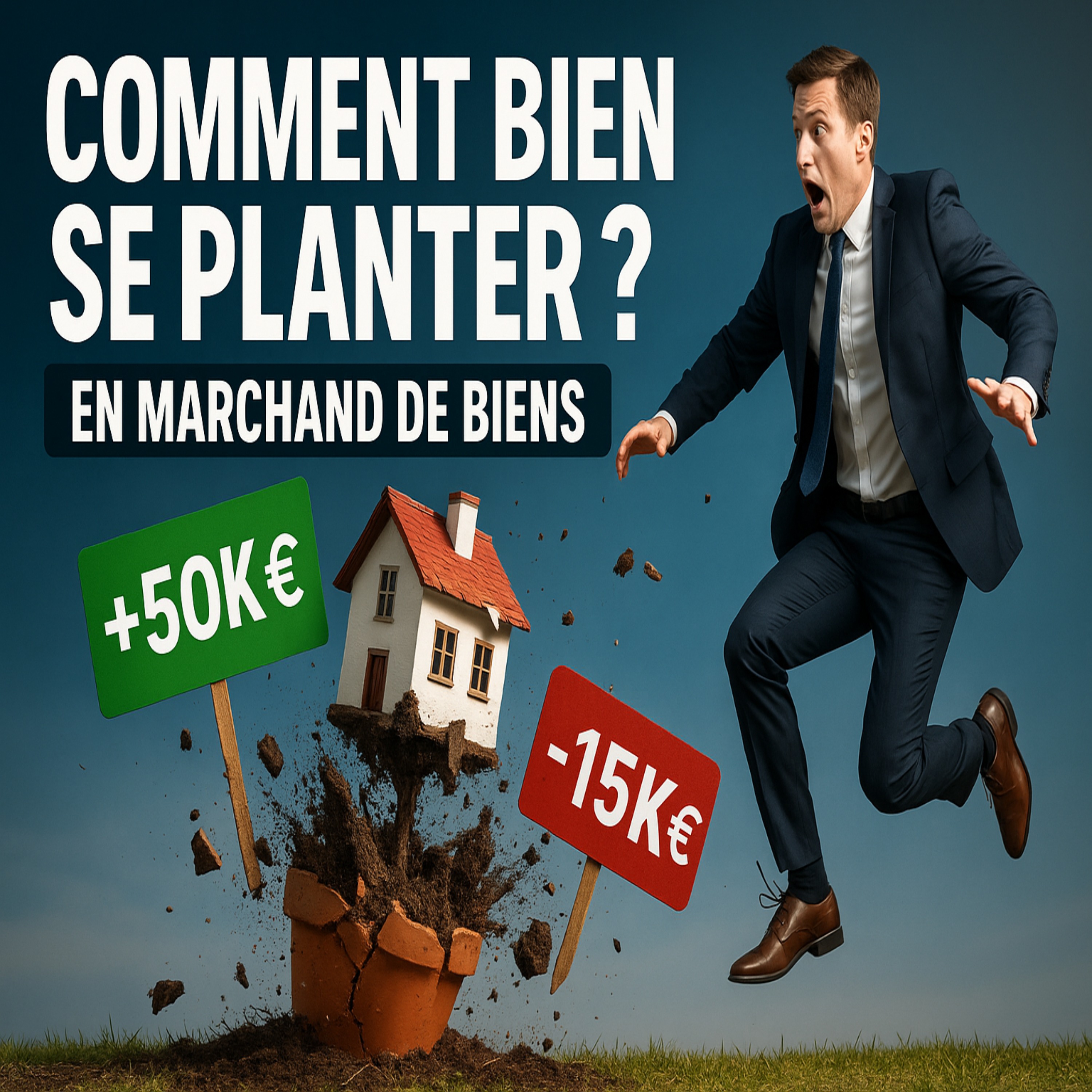 201 - Comment BIEN se planter quand on se lance en Marchand de Biens! episode artwork