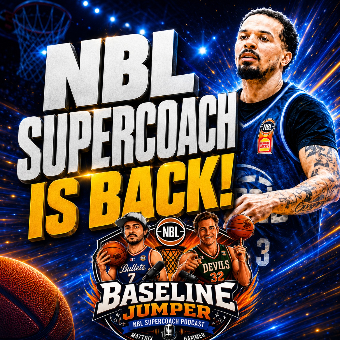 NBL Supercoach is Back | Hammer and Mattrix return | Insight NBL Supercoach Revamped episode artwork