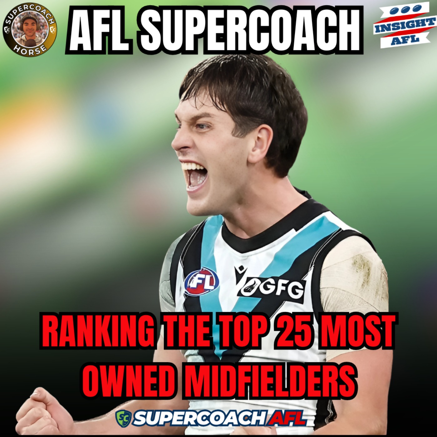 AFL Supercoach 2025 | Tier Lists | Top 25 Most Owned Midfielders