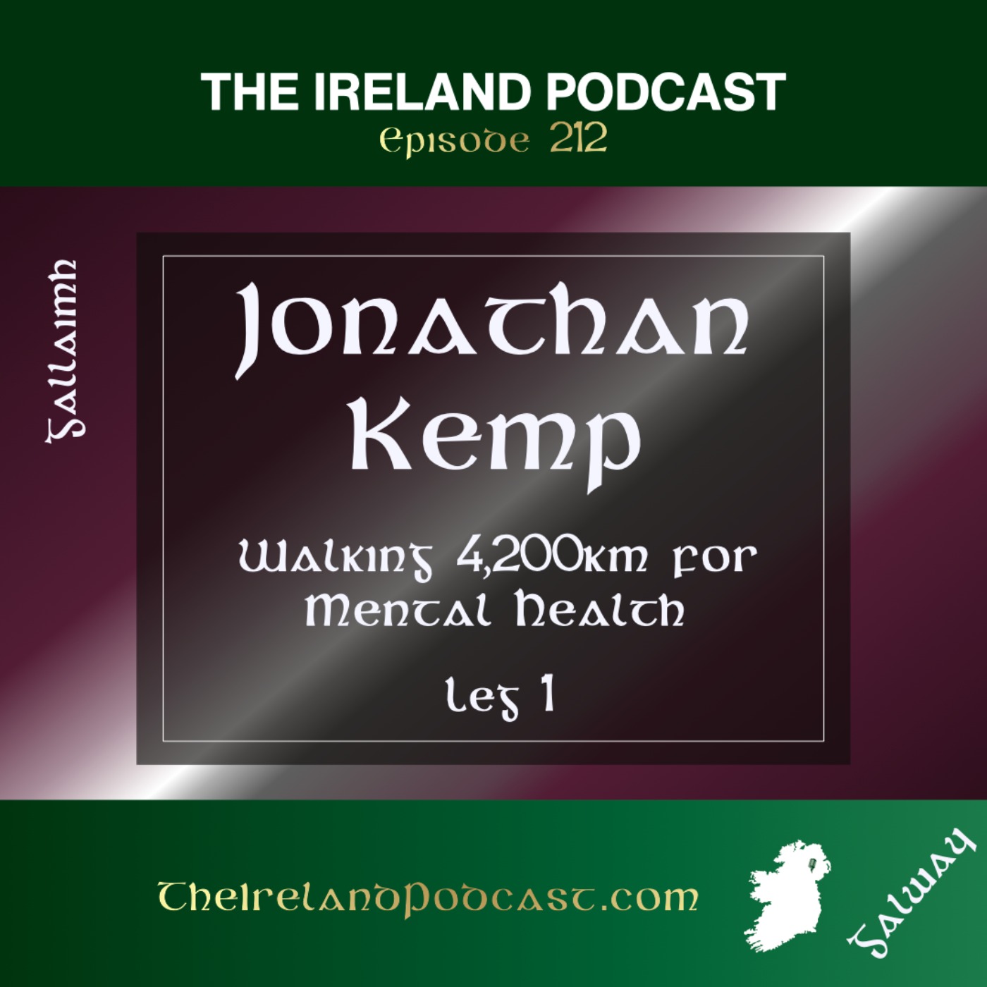 212. Jonathan Kemp: Walking 4,200km for Mental Health - Leg 1