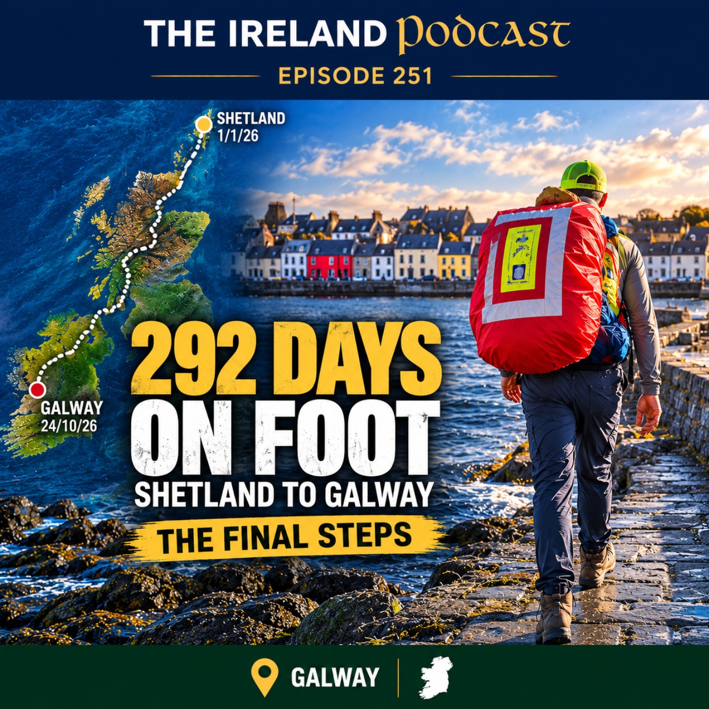 251. Jonathan Kemp: The Final Steps of a 292-Day Walk