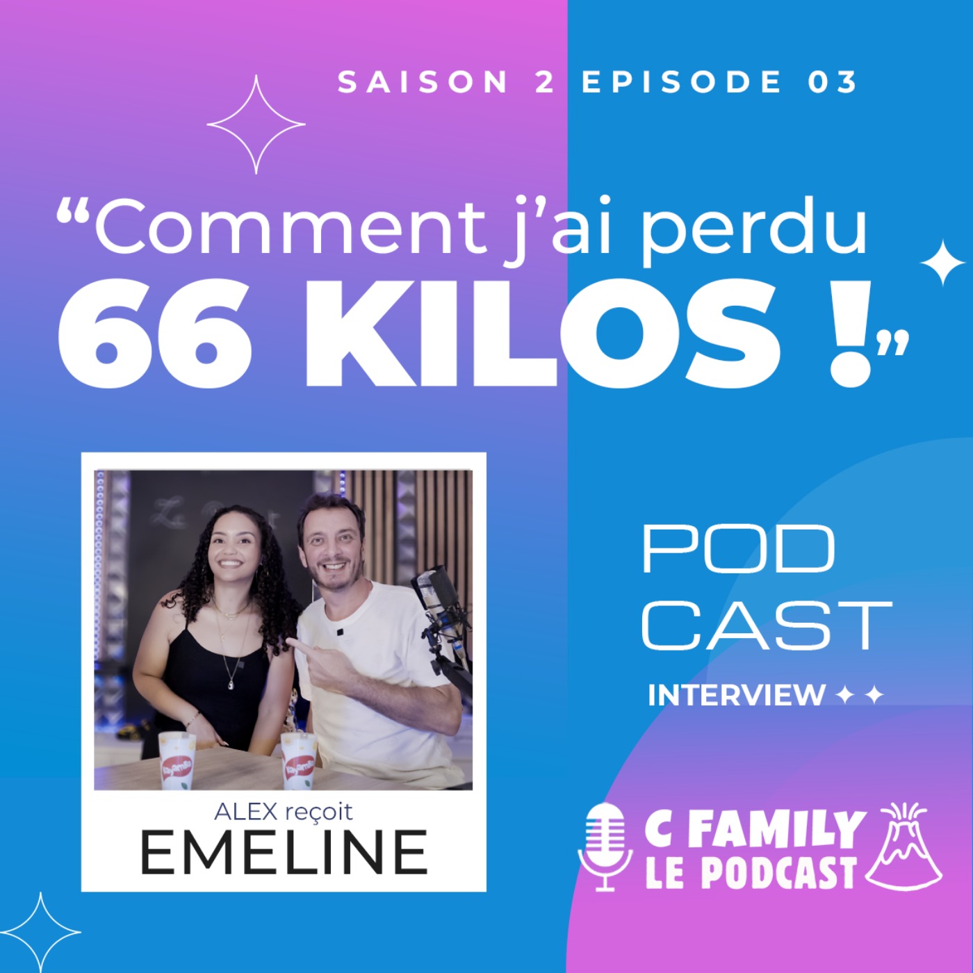 « Comment j&rsquo;ai perdu 66 Kilos ! », Emeline nous parle de sa métamorphose physique grâce à une sleeve ! Le Podcast