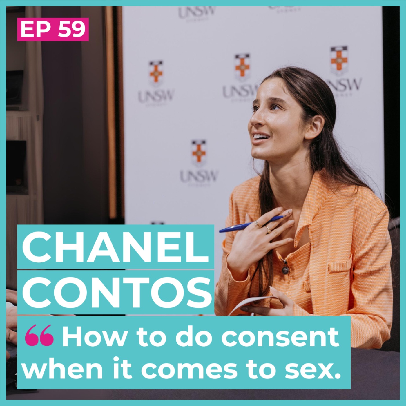 #59 - Chanel Contos / How to do consent when it comes to sex episode artwork