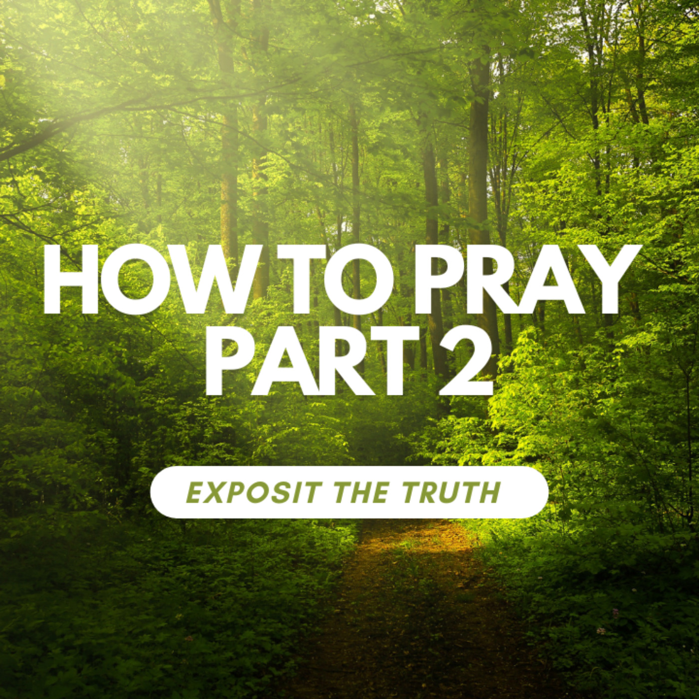 How to Pray Part 2: The Fervent Prayer episode artwork