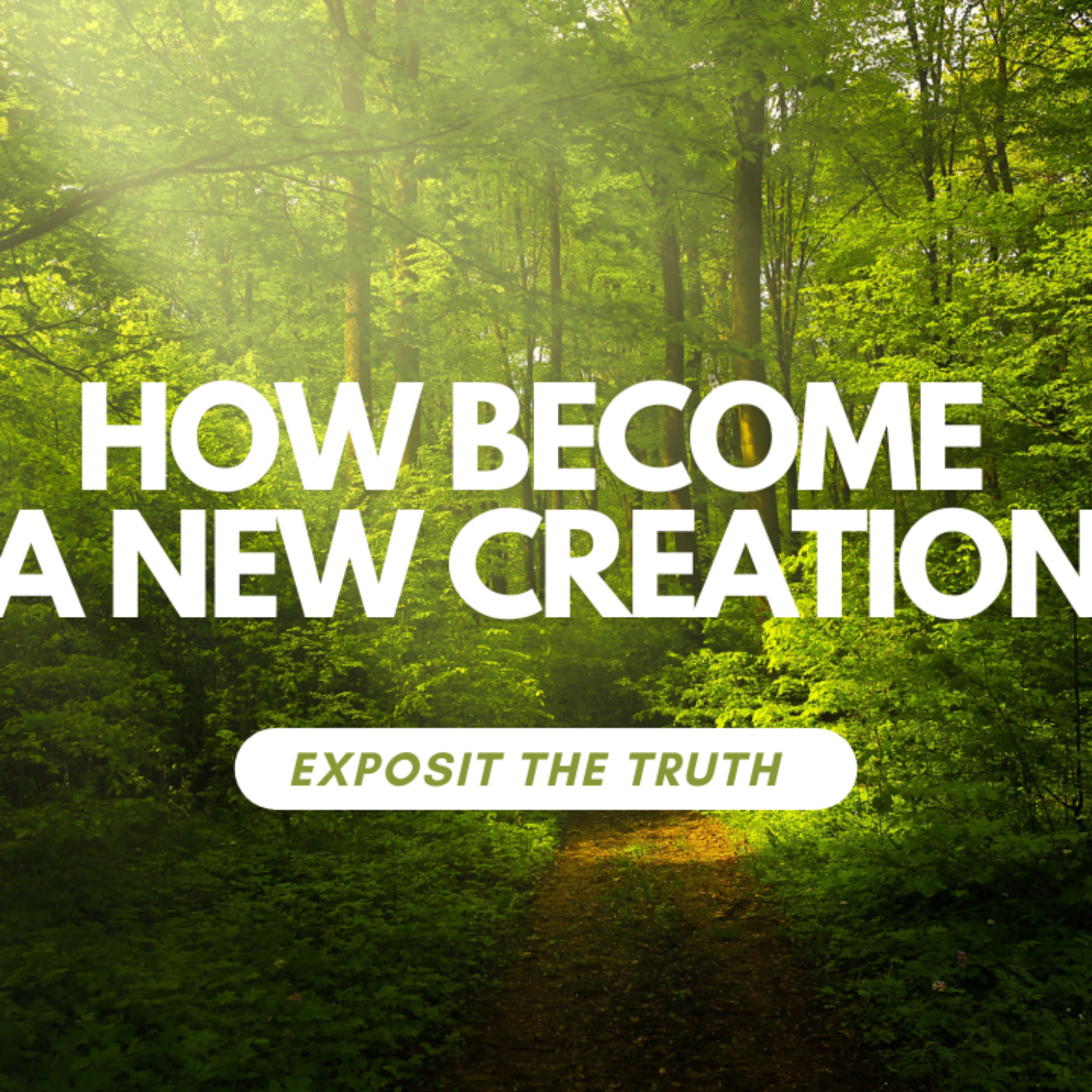 How to become a new creation episode artwork