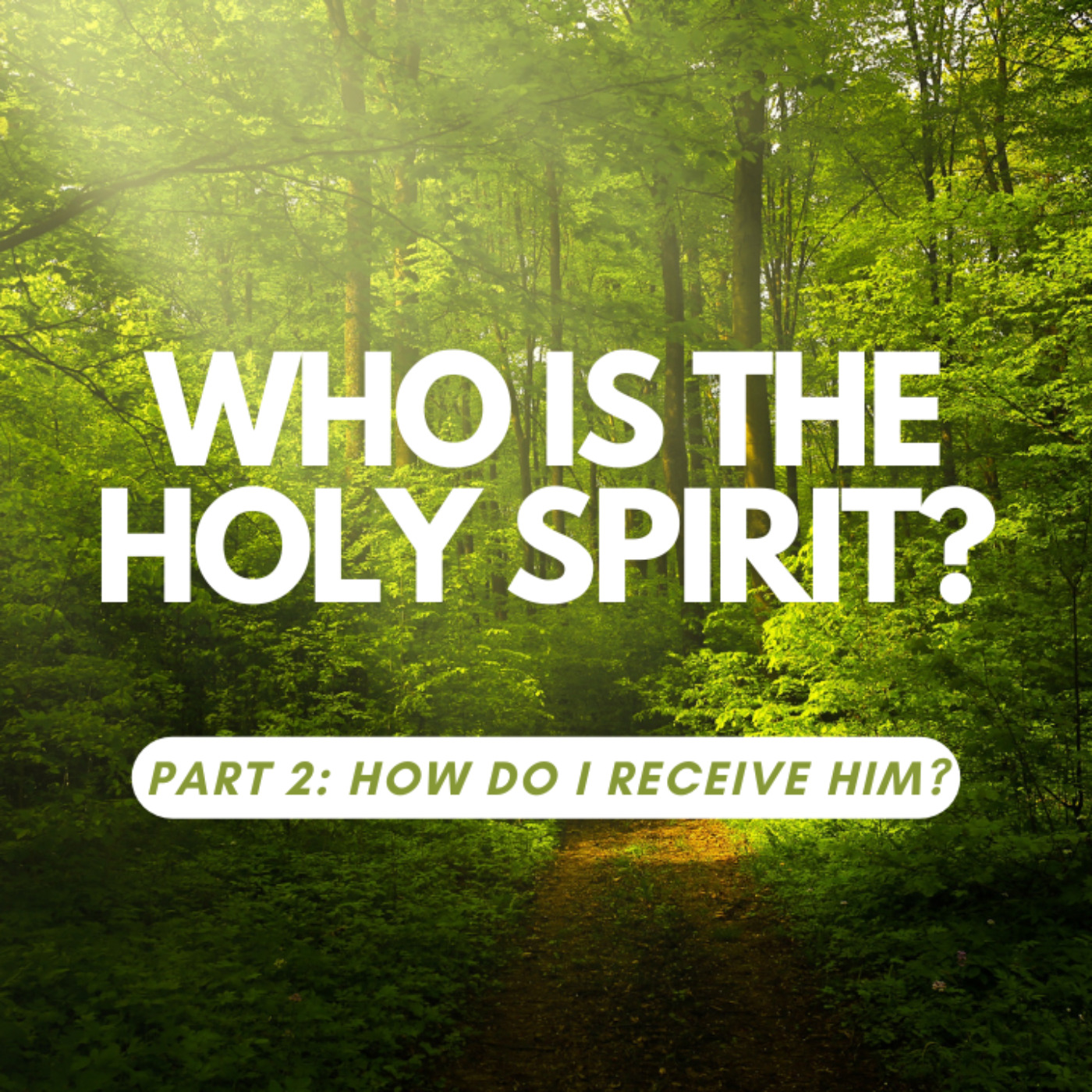 Who is the Holy Spirit part 2: How do I receive Him? episode artwork