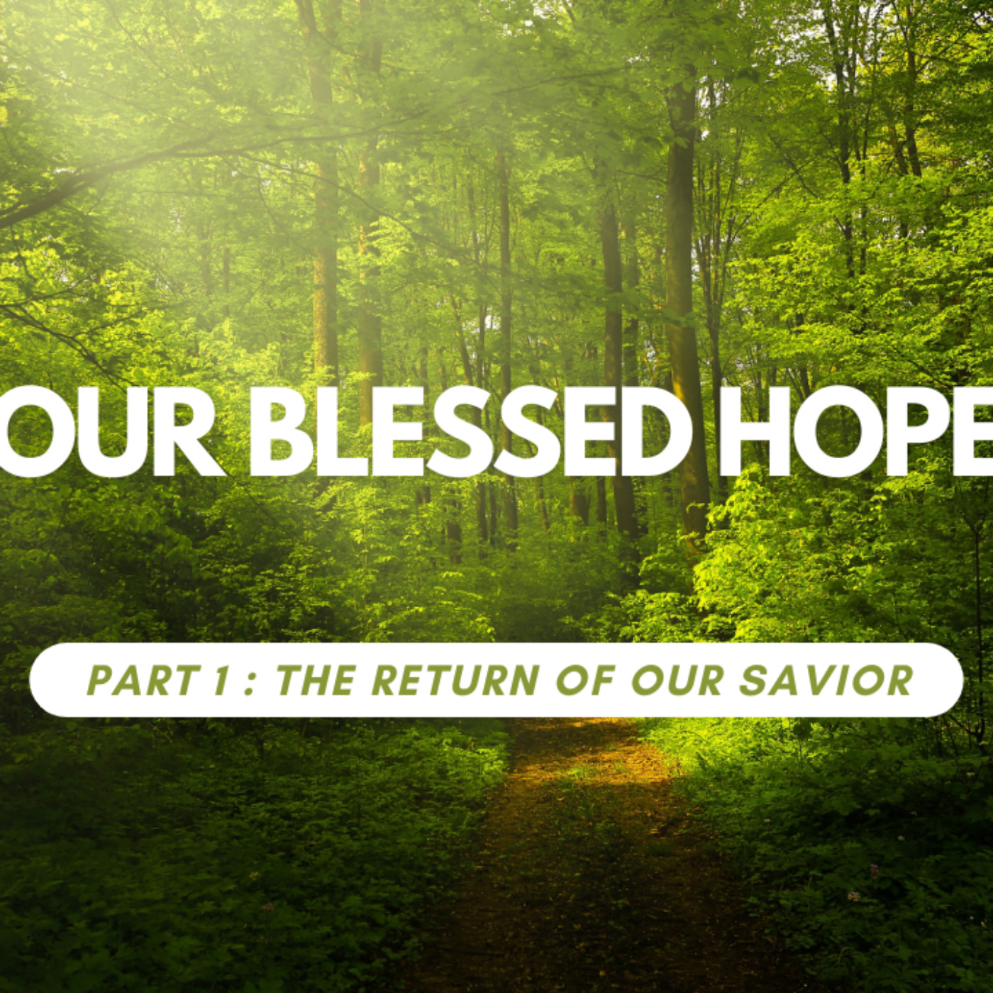 Our Blessed Hope Part 1: the return of our Savior episode artwork