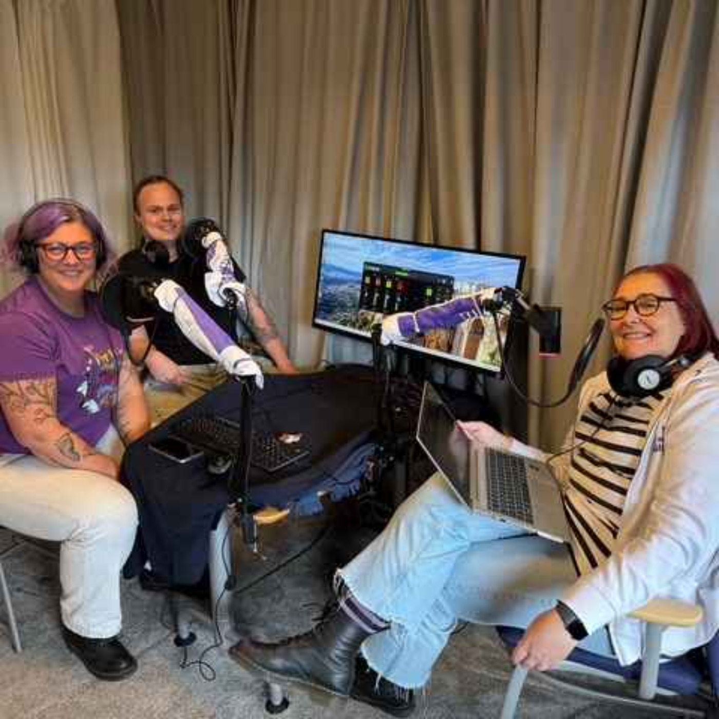 På väg till jobbet