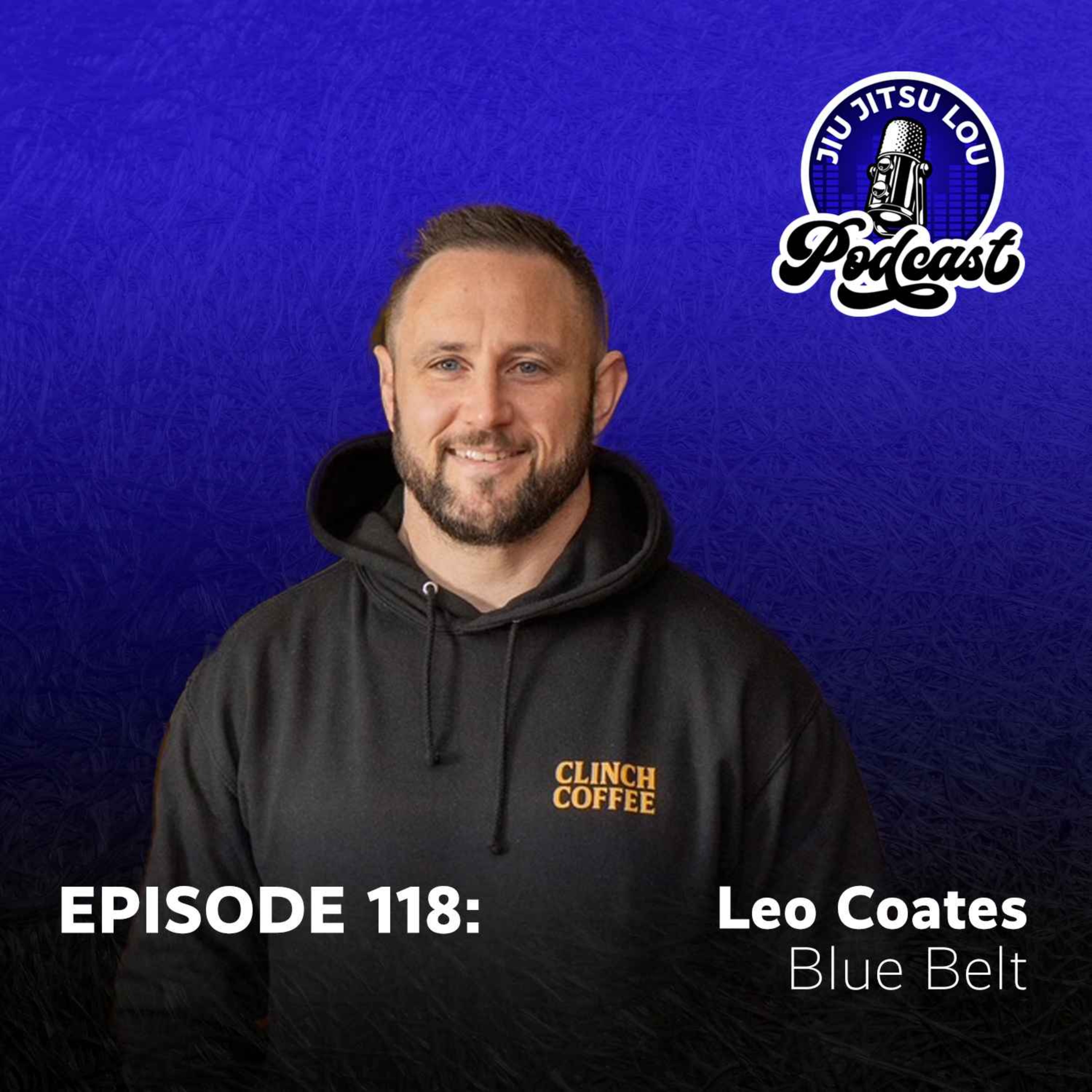 E118: Leo Coates - Blue Belt episode artwork