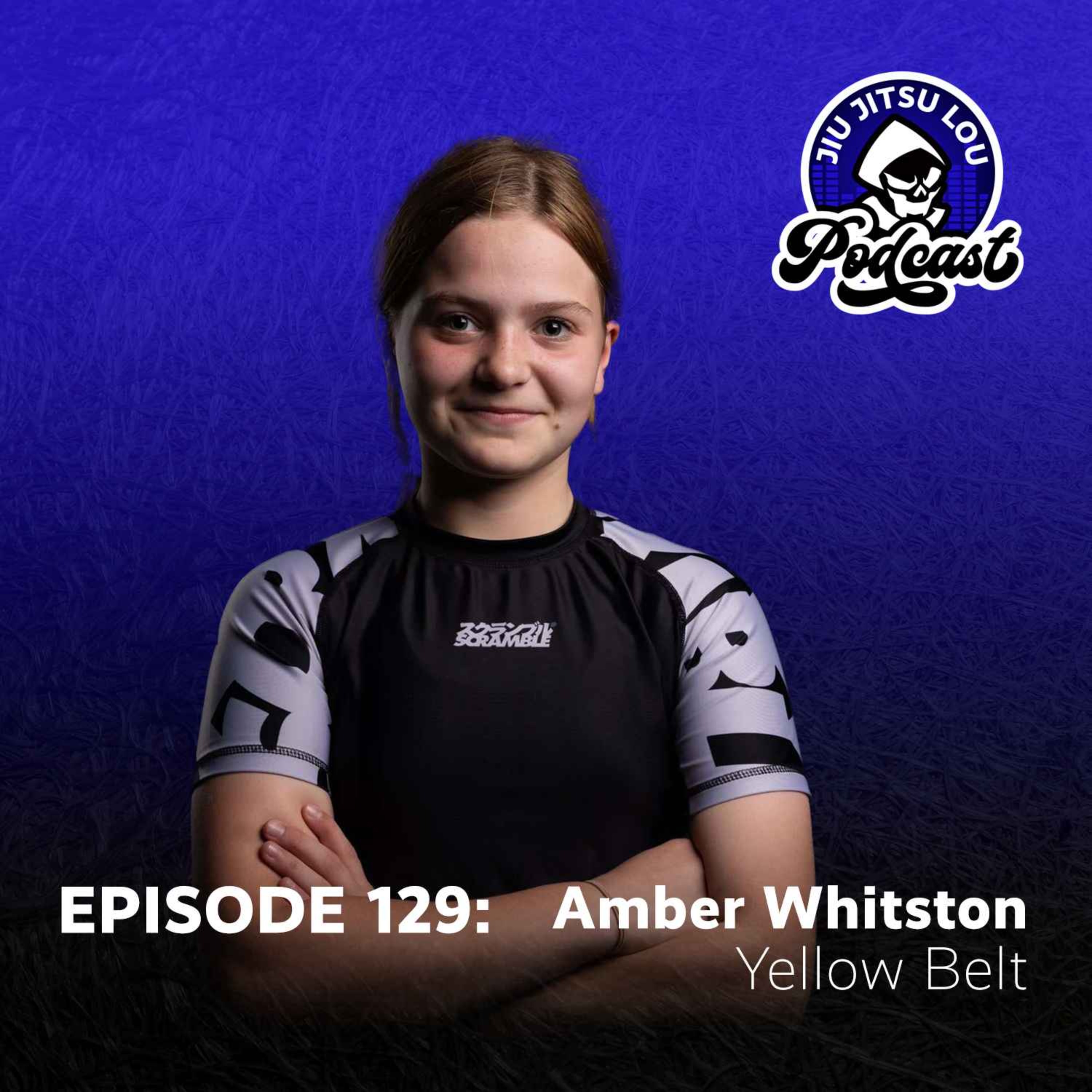 E129: Amber Whitston - Yellow/Black Belt episode artwork