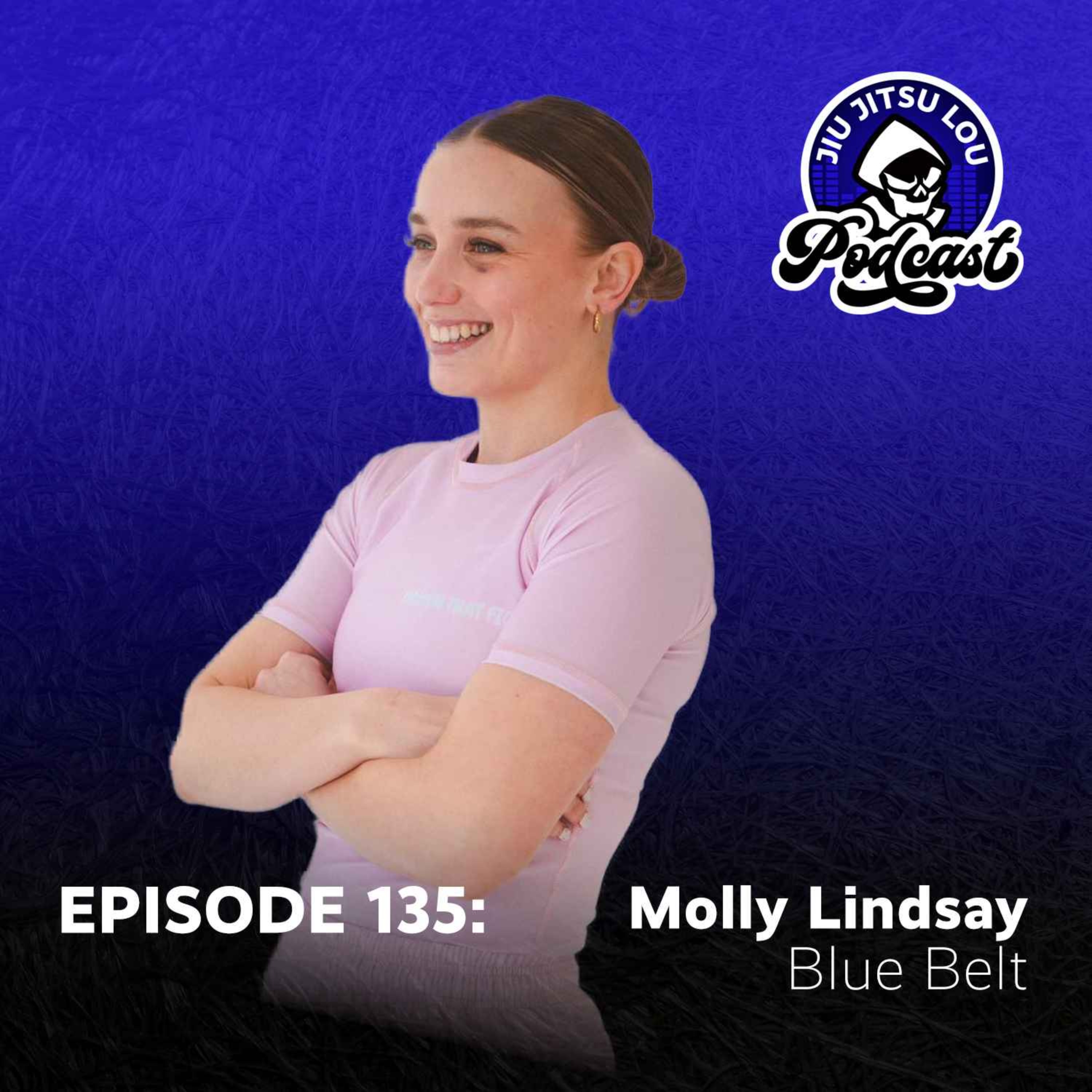 E135: Molly Lindsay - Blue Belt episode artwork