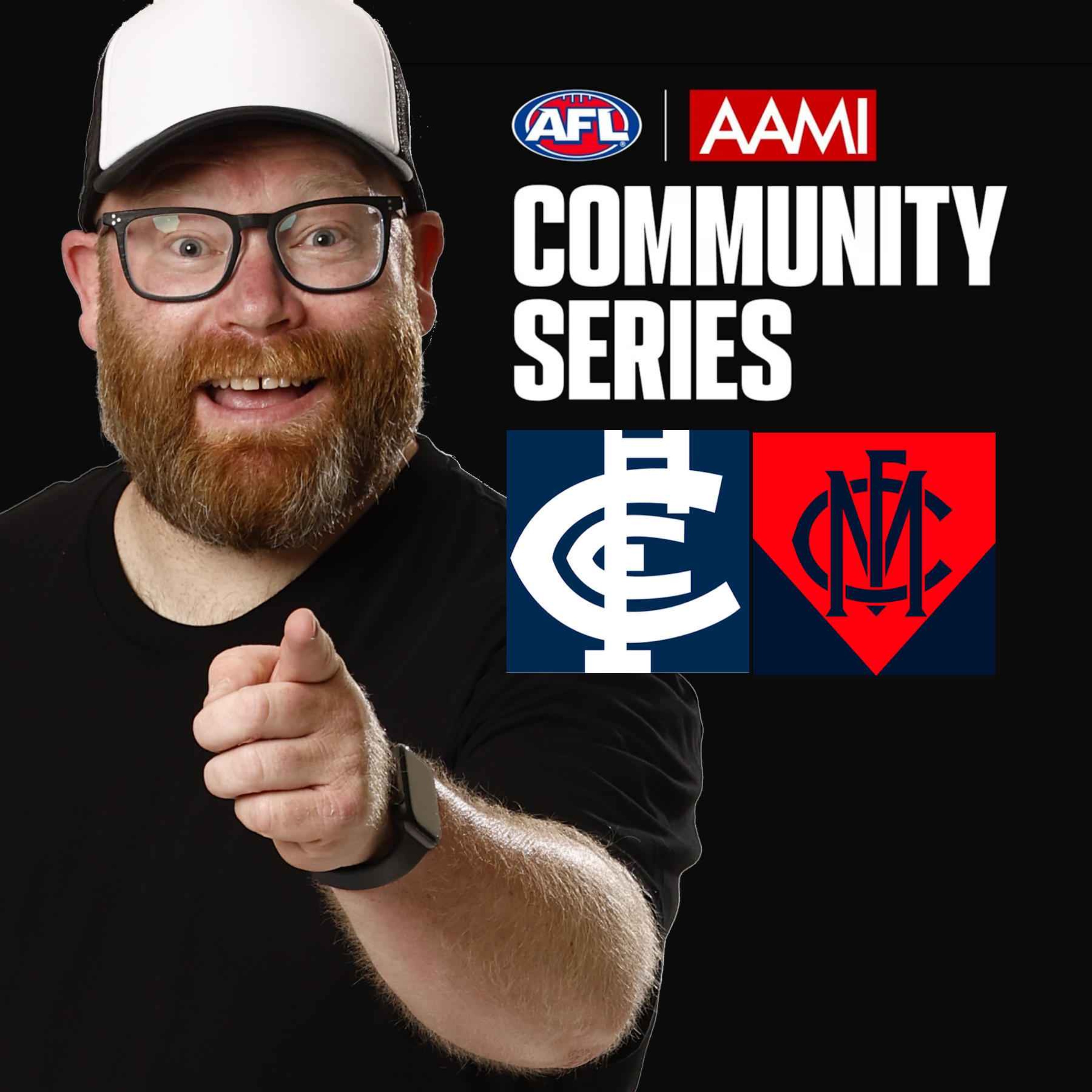 Blues v Demons - Community Series with Warnie