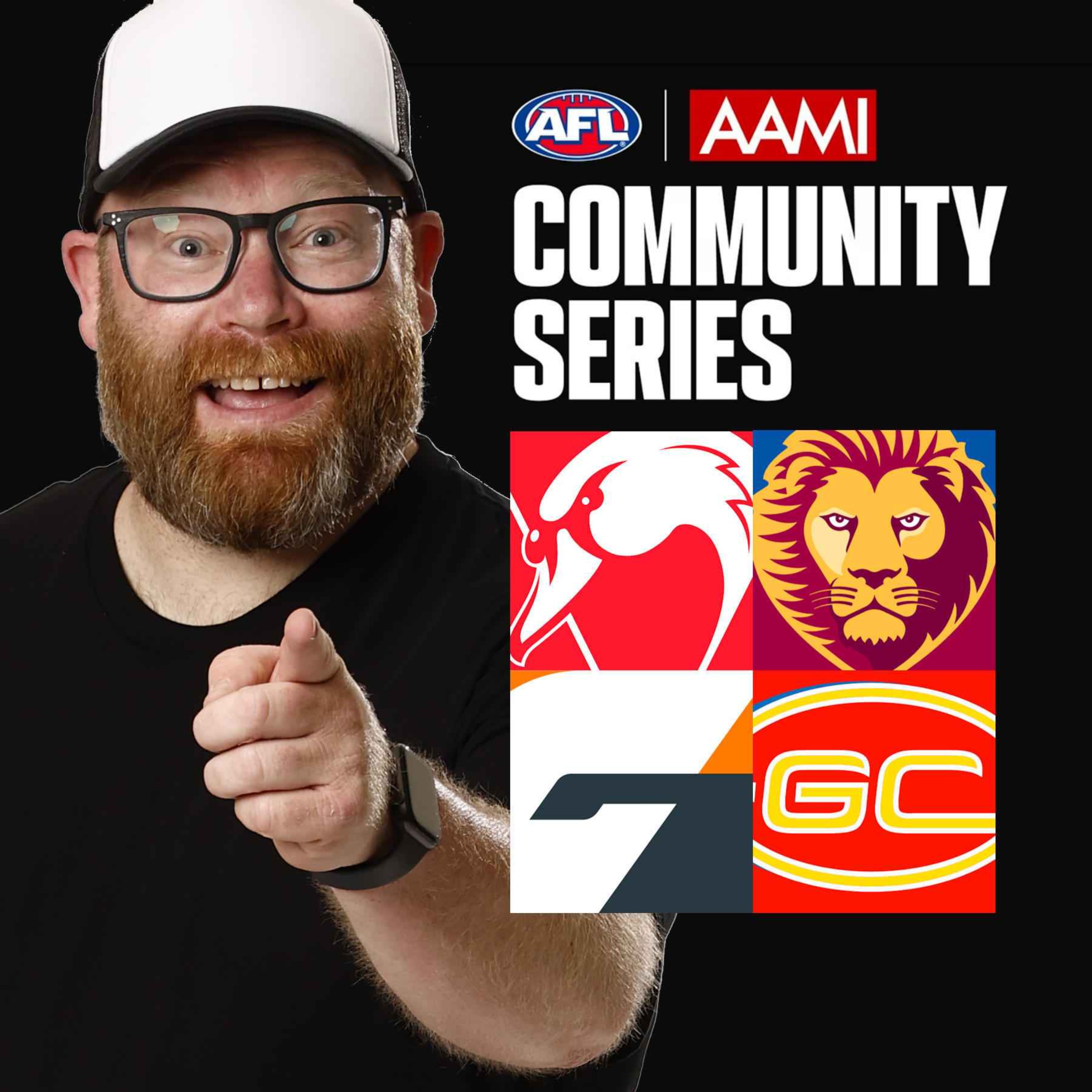 Swans v Lions, Giants v Suns - Community Series with Warnie