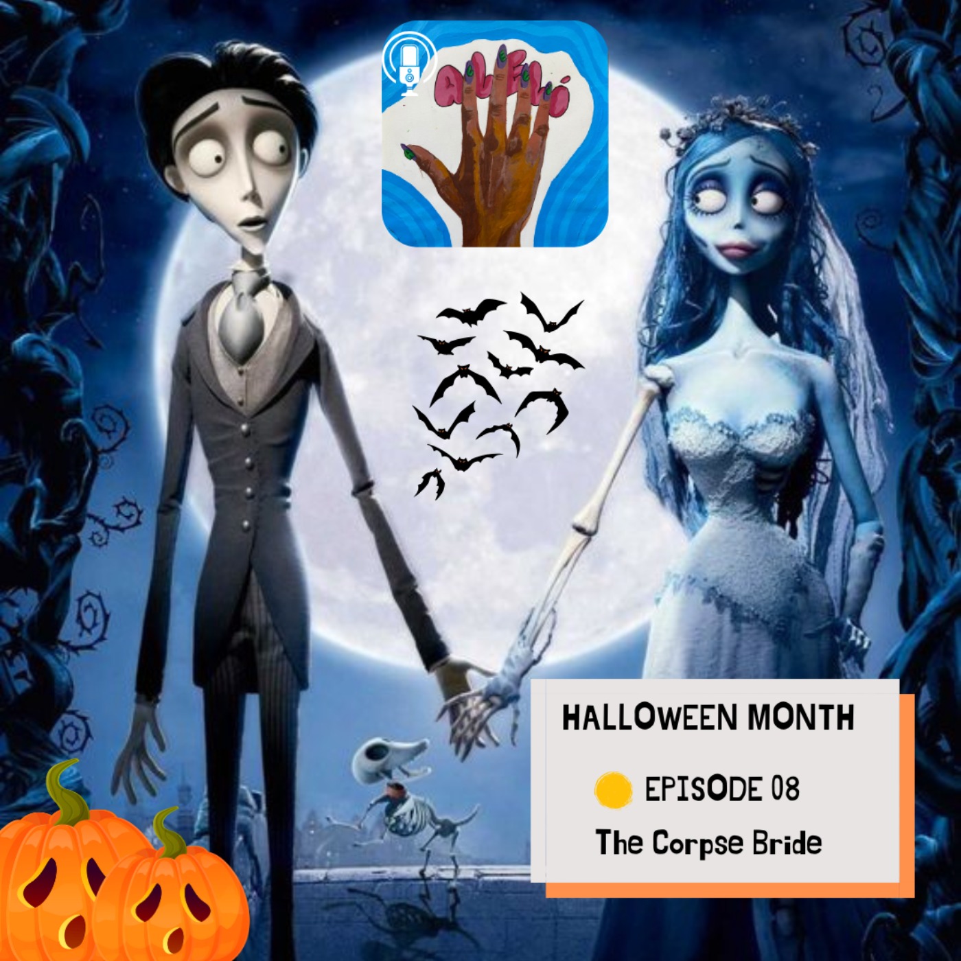 cover art for Let's talk about...The Corpse Bride !